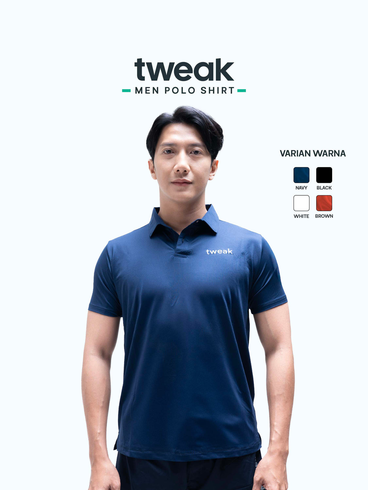 TWEAK Polo Tshirt Navy - Men