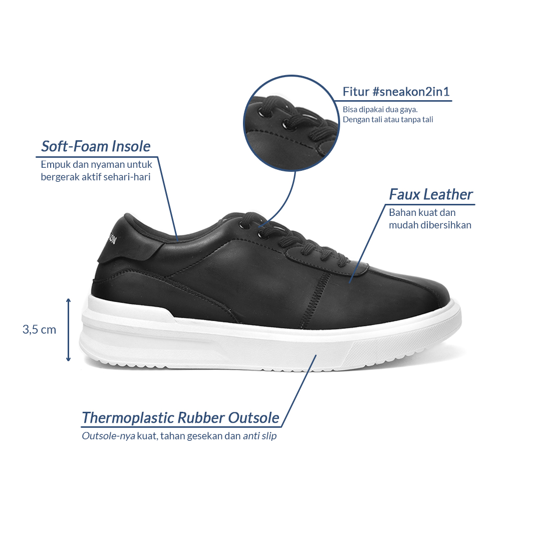 CS - Sneakon 2in1 Ultra AllBlack - Men