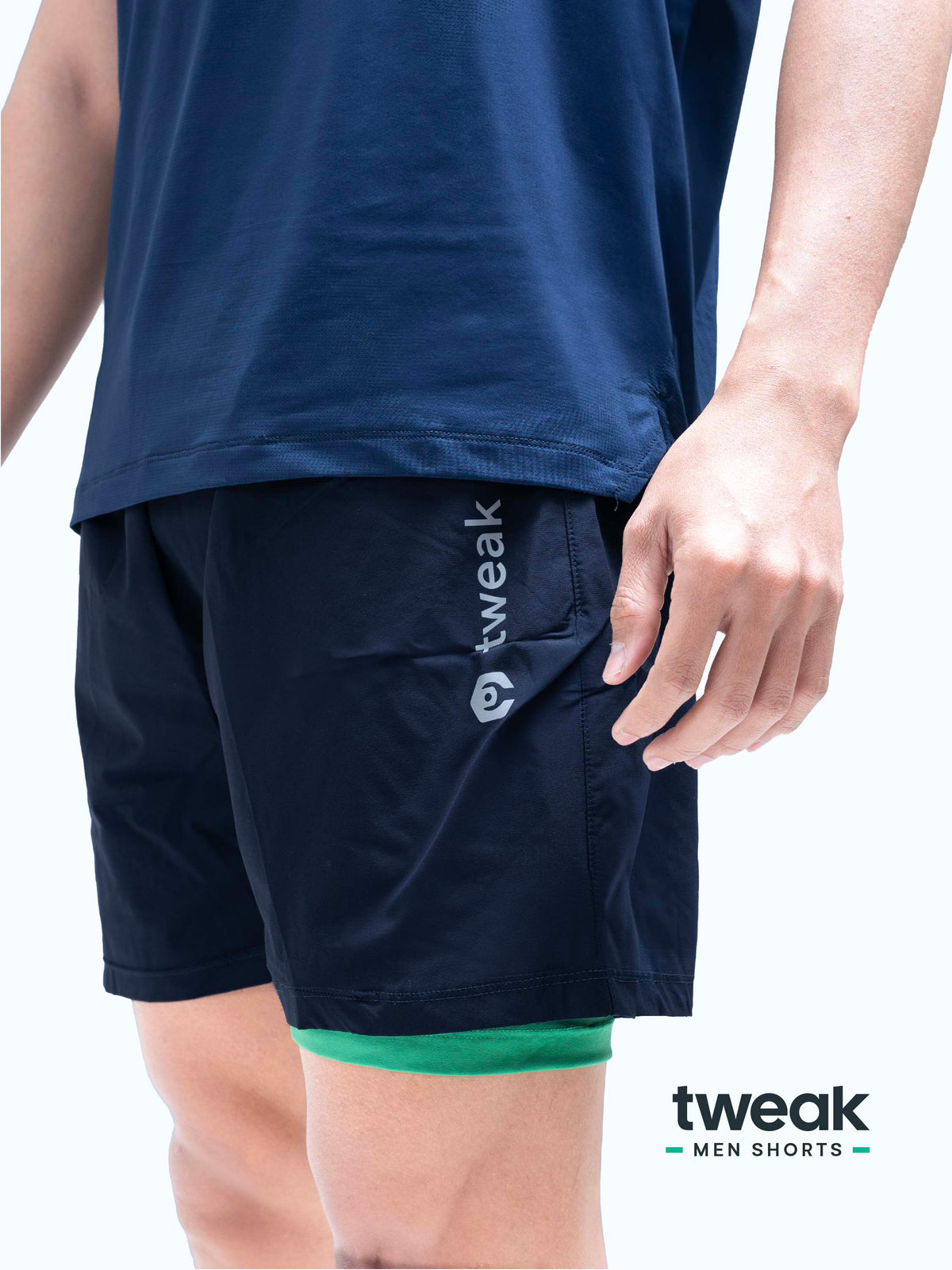 TWEAK Short NavyGreen - Men