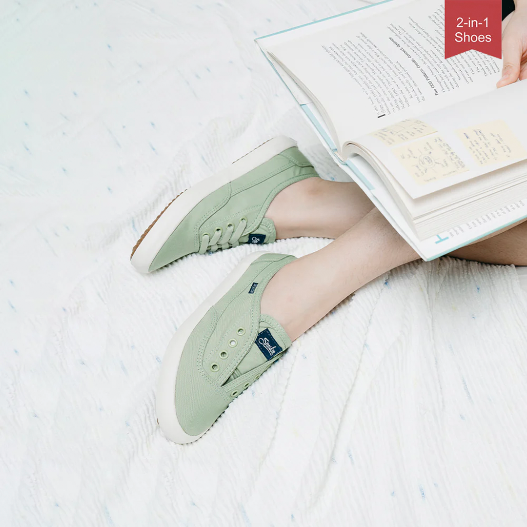 Sneakon 2in1 Classic Sage - Women