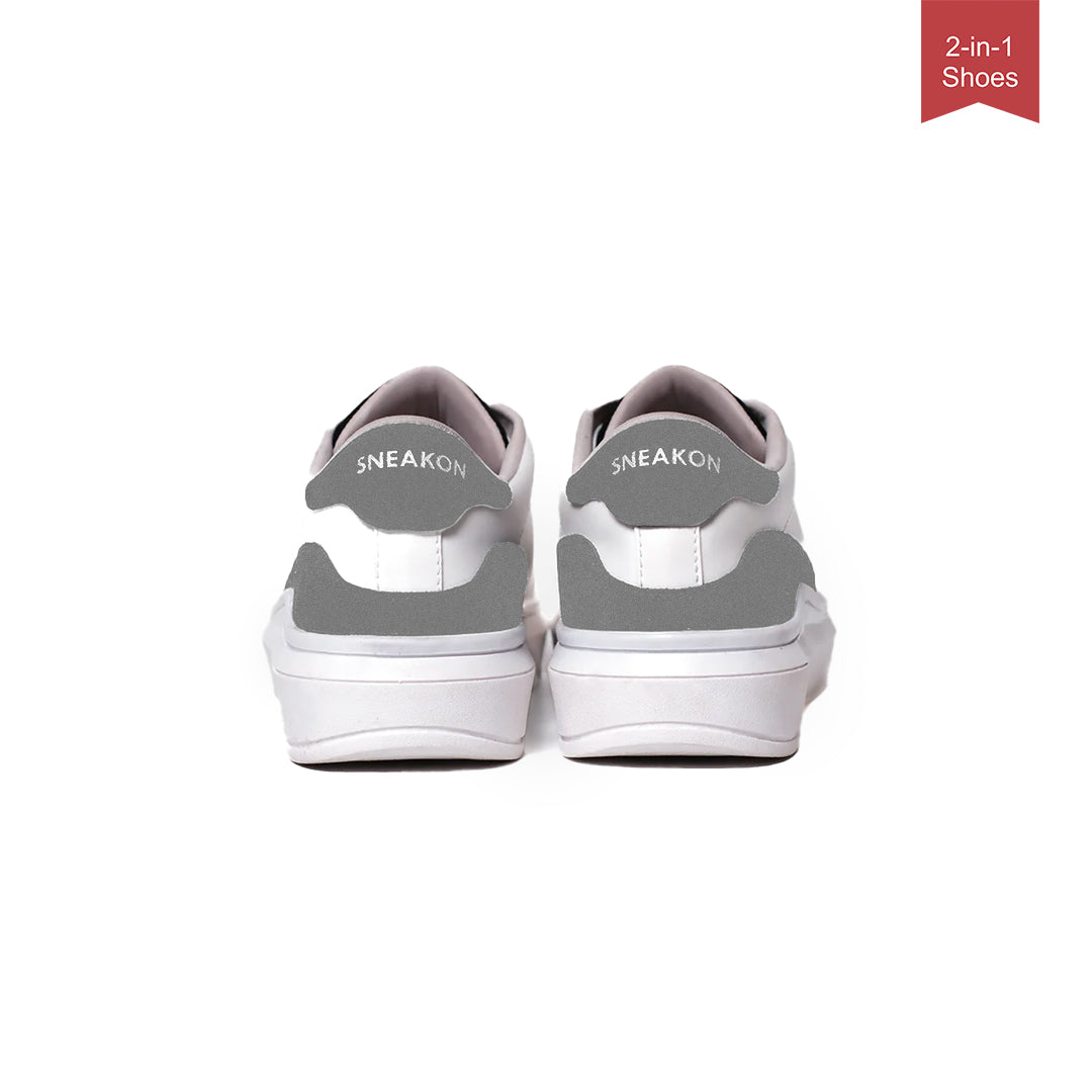 CS - Sneakon 2in1 Ultra WhiteGrey - Women
