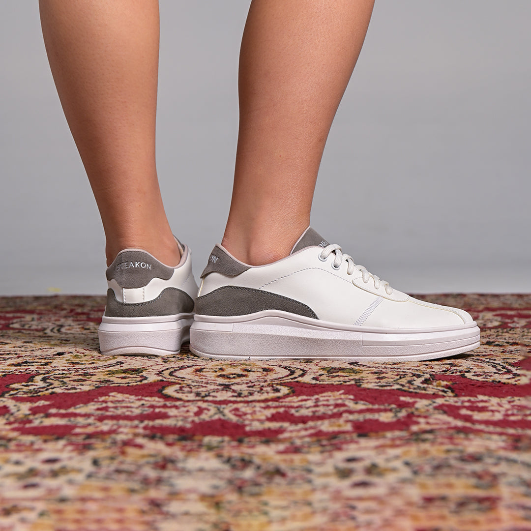 CS - Sneakon 2in1 Ultra WhiteGrey - Women