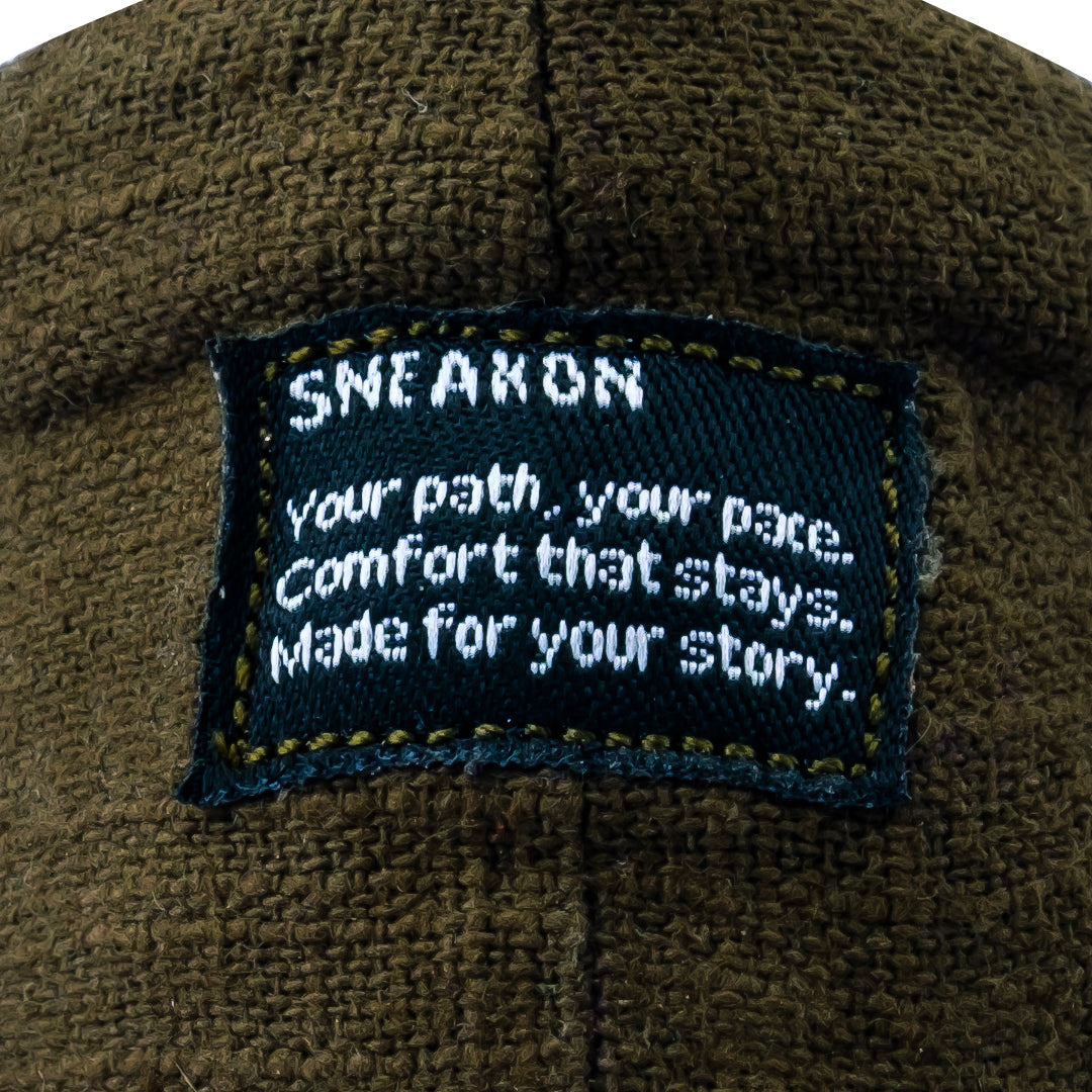Sneakon Cotton Series - Olive Green