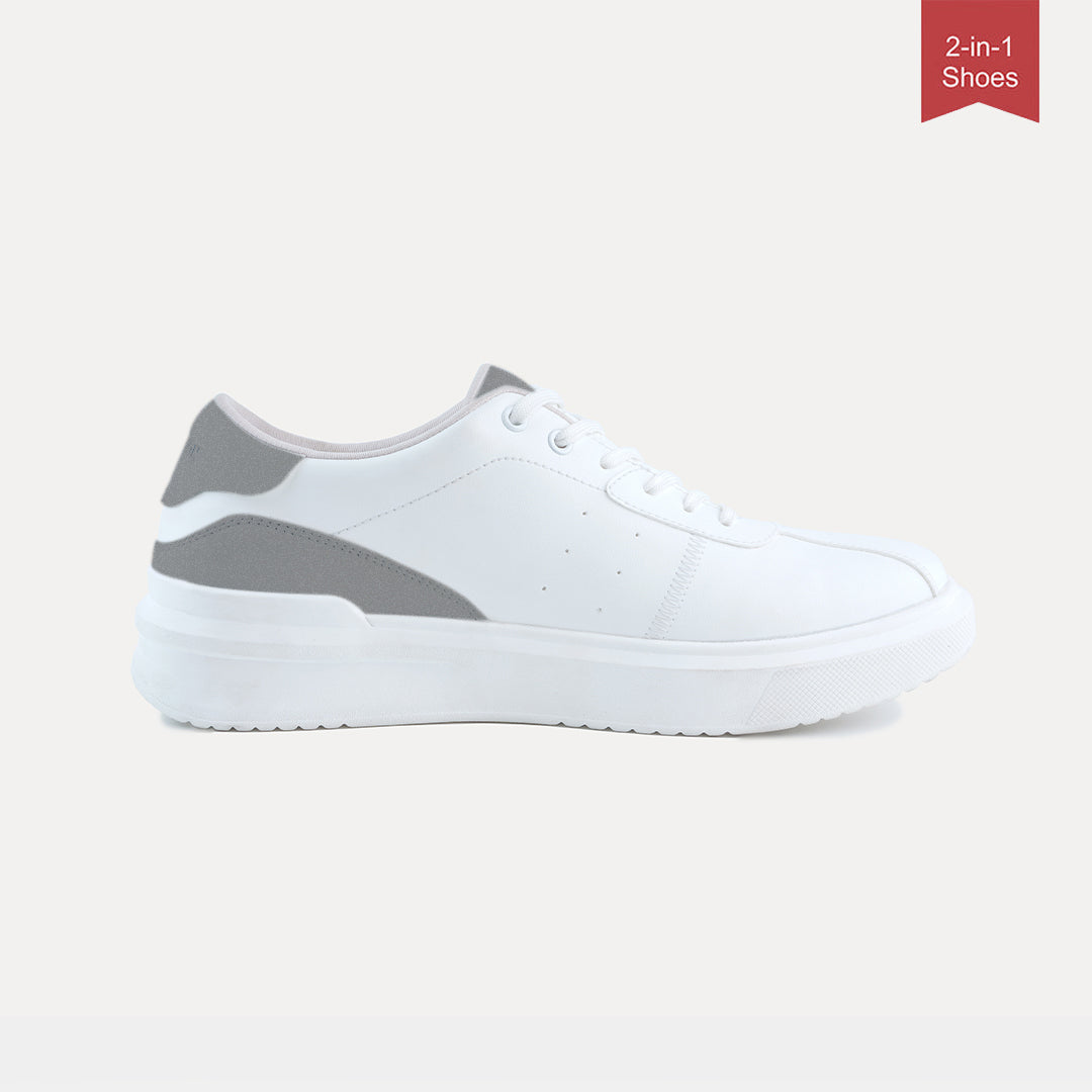 CS - Sneakon 2in1 Ultra WhiteGrey - Men
