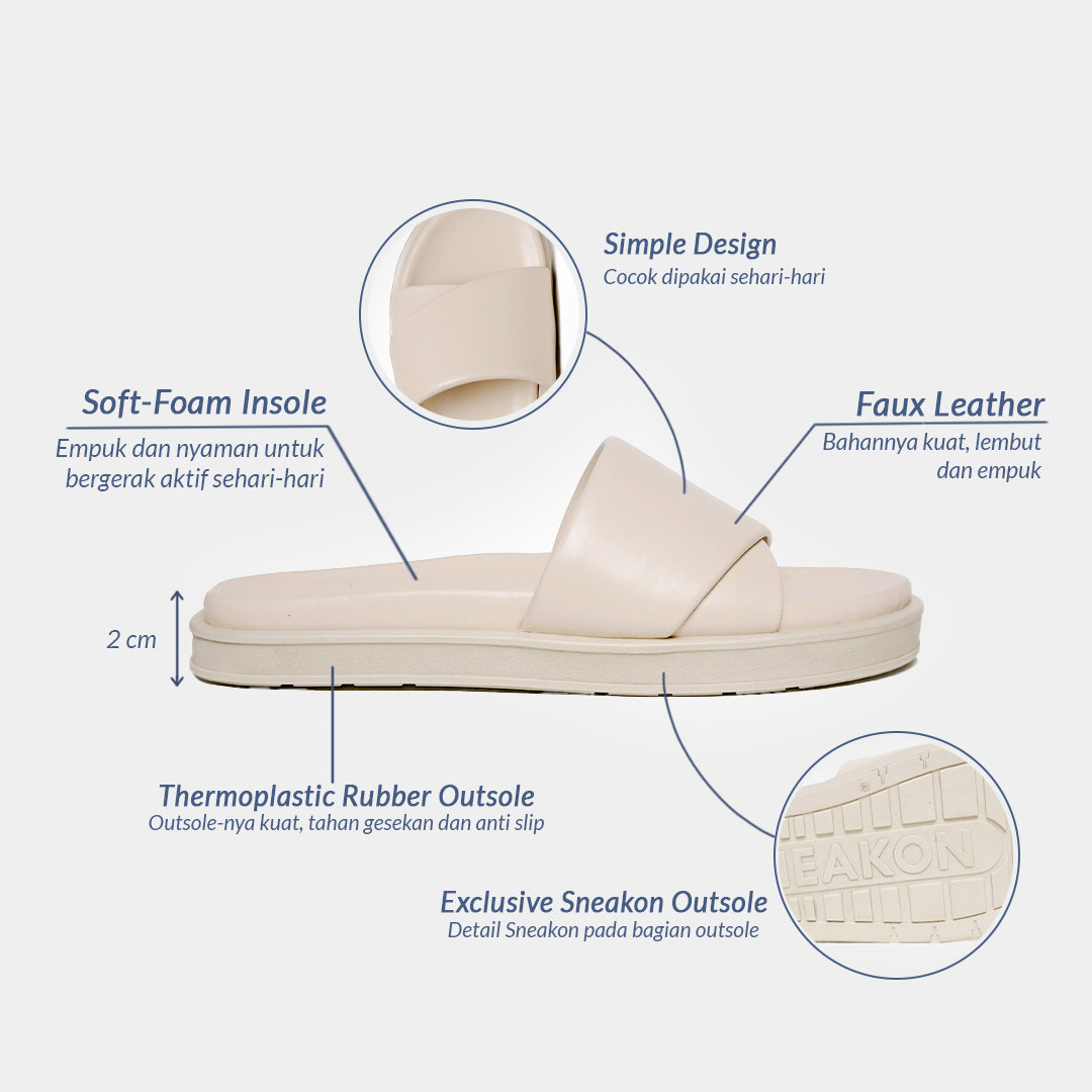 CS - Sneakon Floryn Sandal Beige - Women