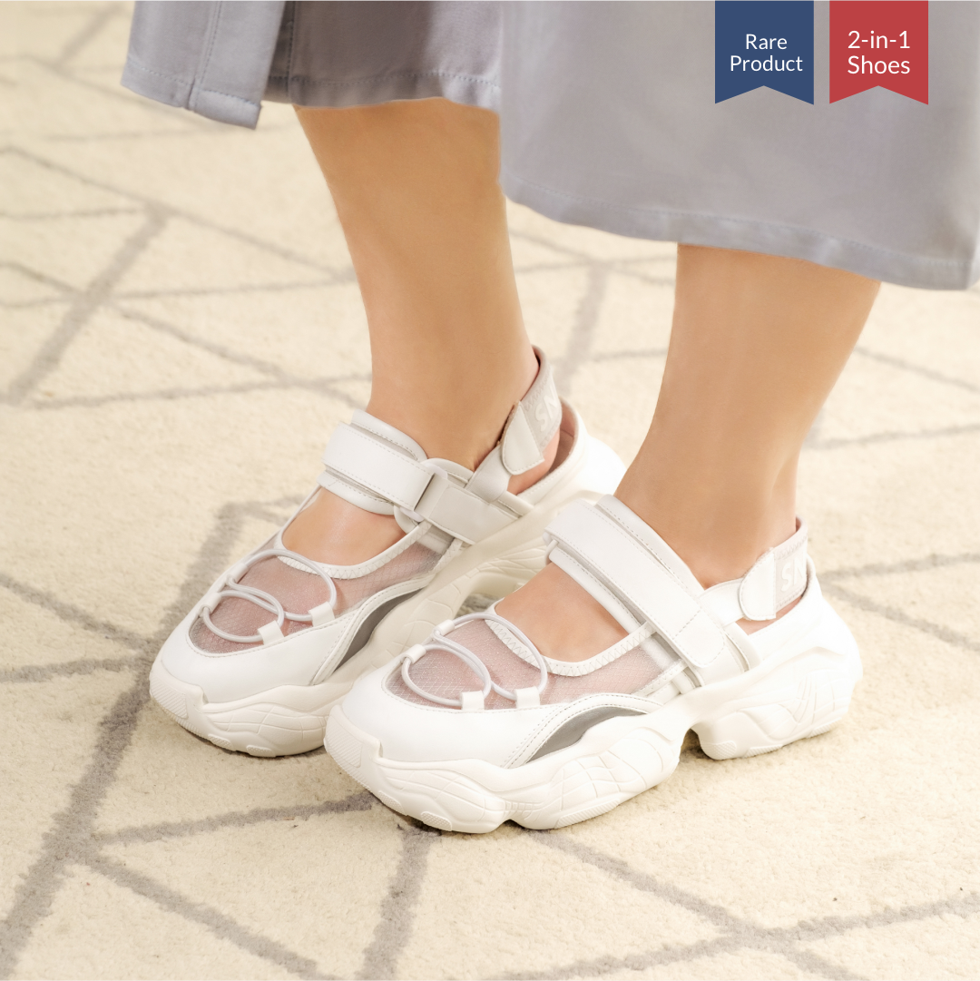Sneakon 2in1 Posh White - Women