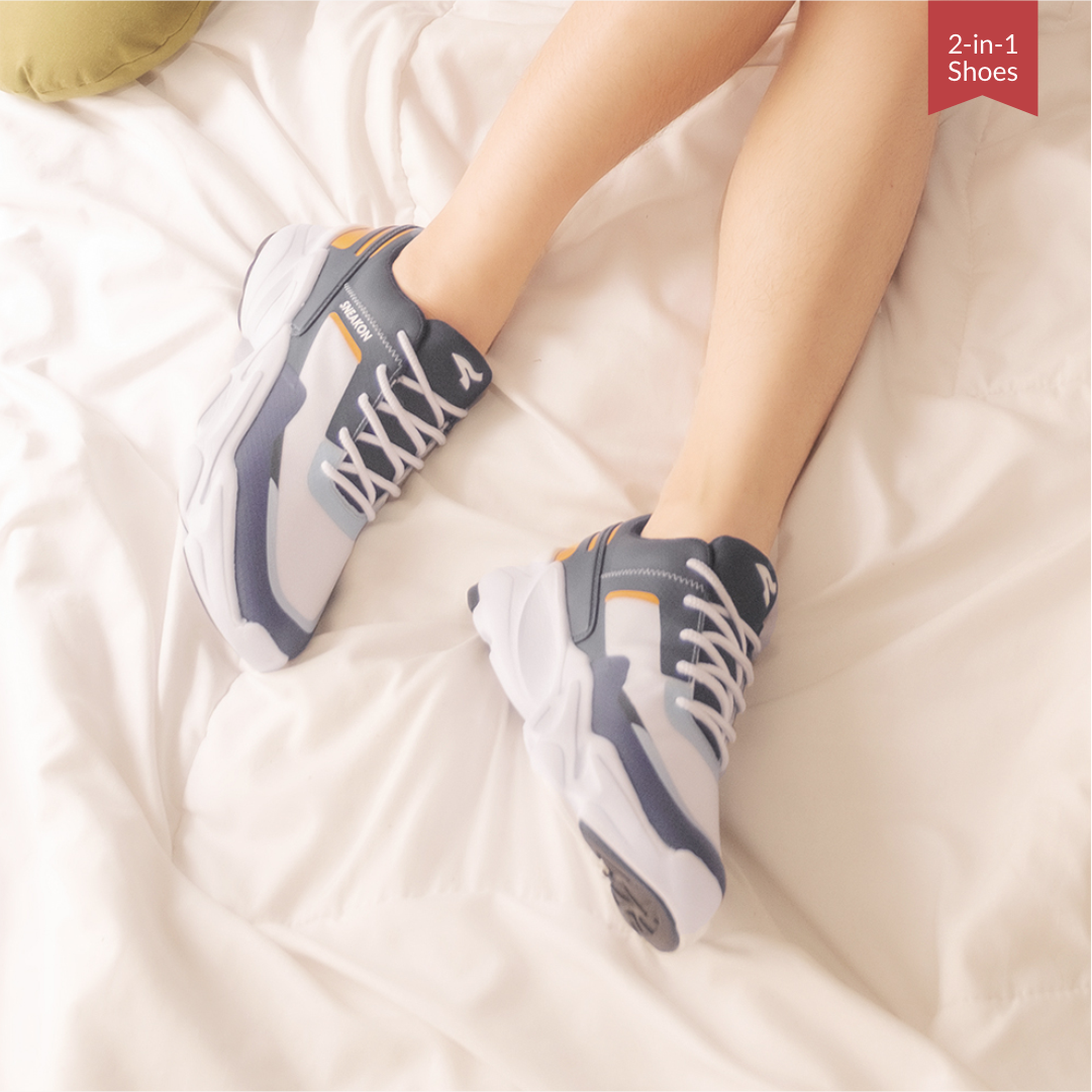 Sneakon 2in1 Prime BlueWhite- Unisex