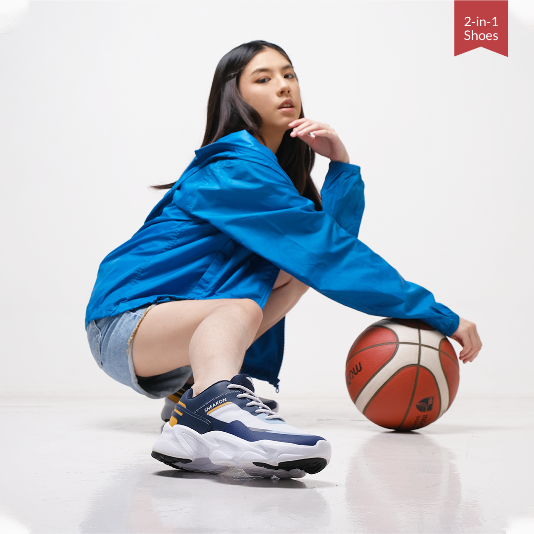 Sneakon 2in1 Prime BlueWhite- Unisex