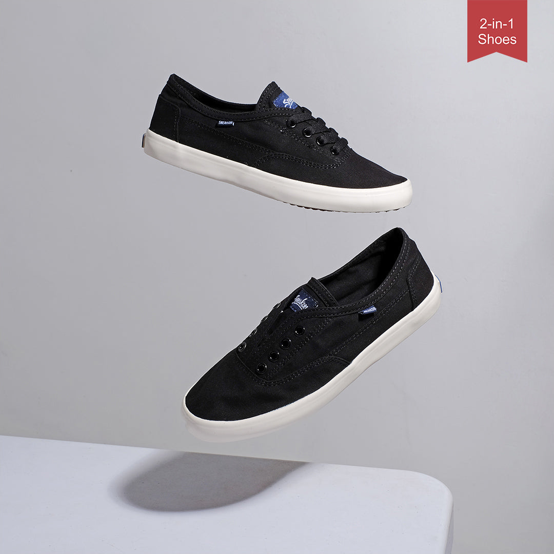 Sneakon 2in1 Classic BlackWhite - Women