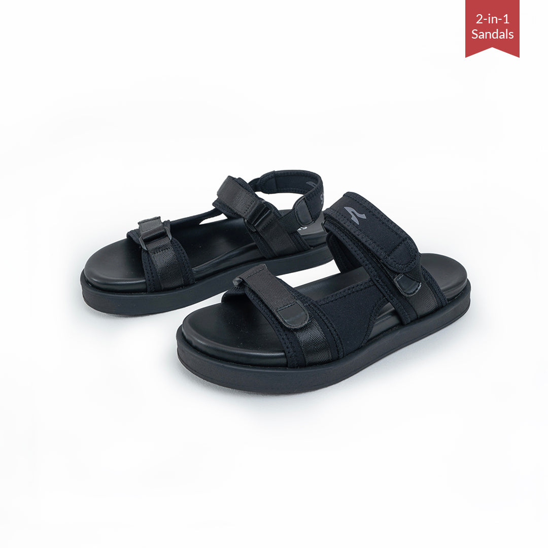 Sneakon 2in1 Fitz2.0 Sandal AllBlack - Women
