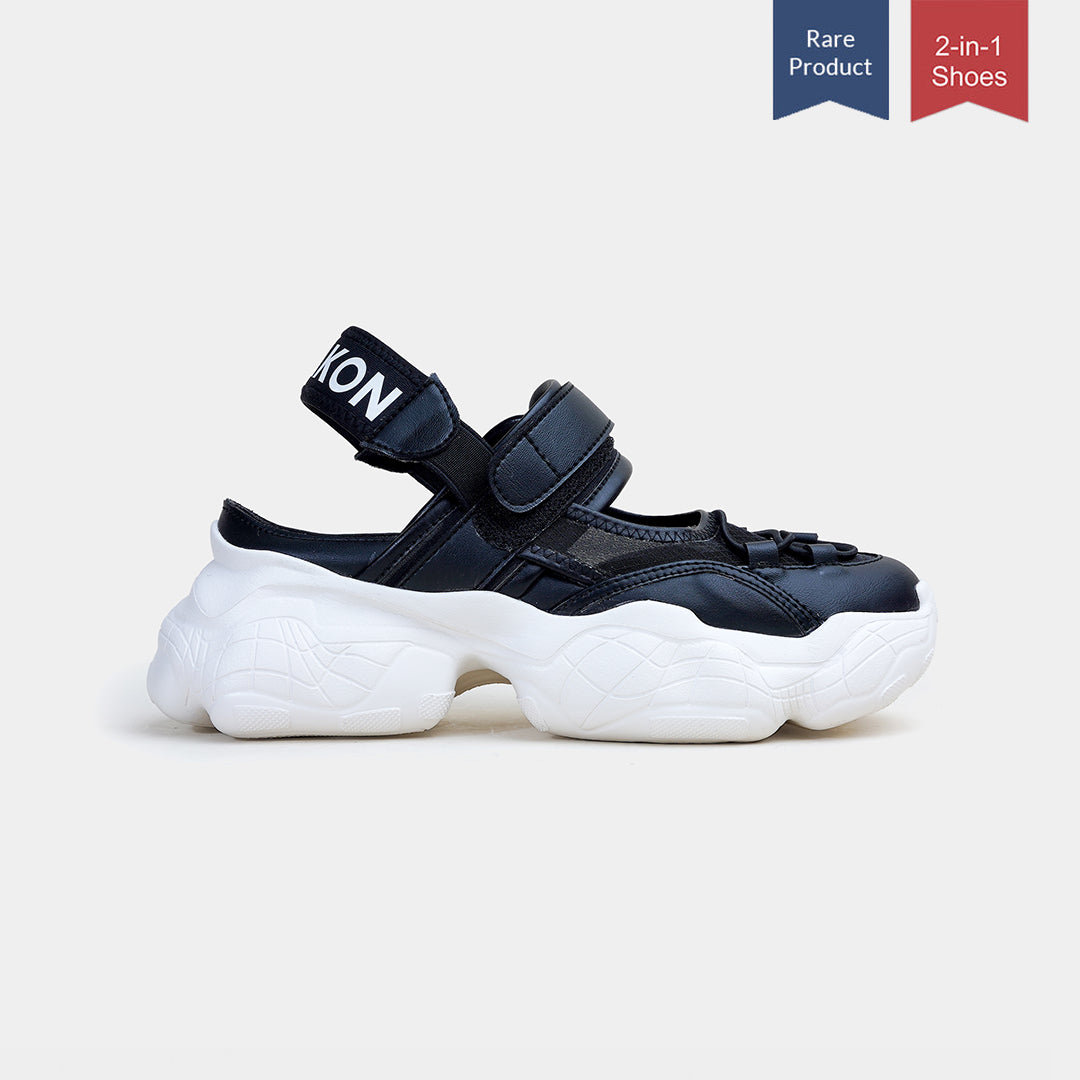 Sneakon 2in1 Posh Black - Women