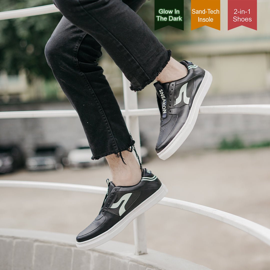 Sneakon 2in1 Luminous Glowblack - Men