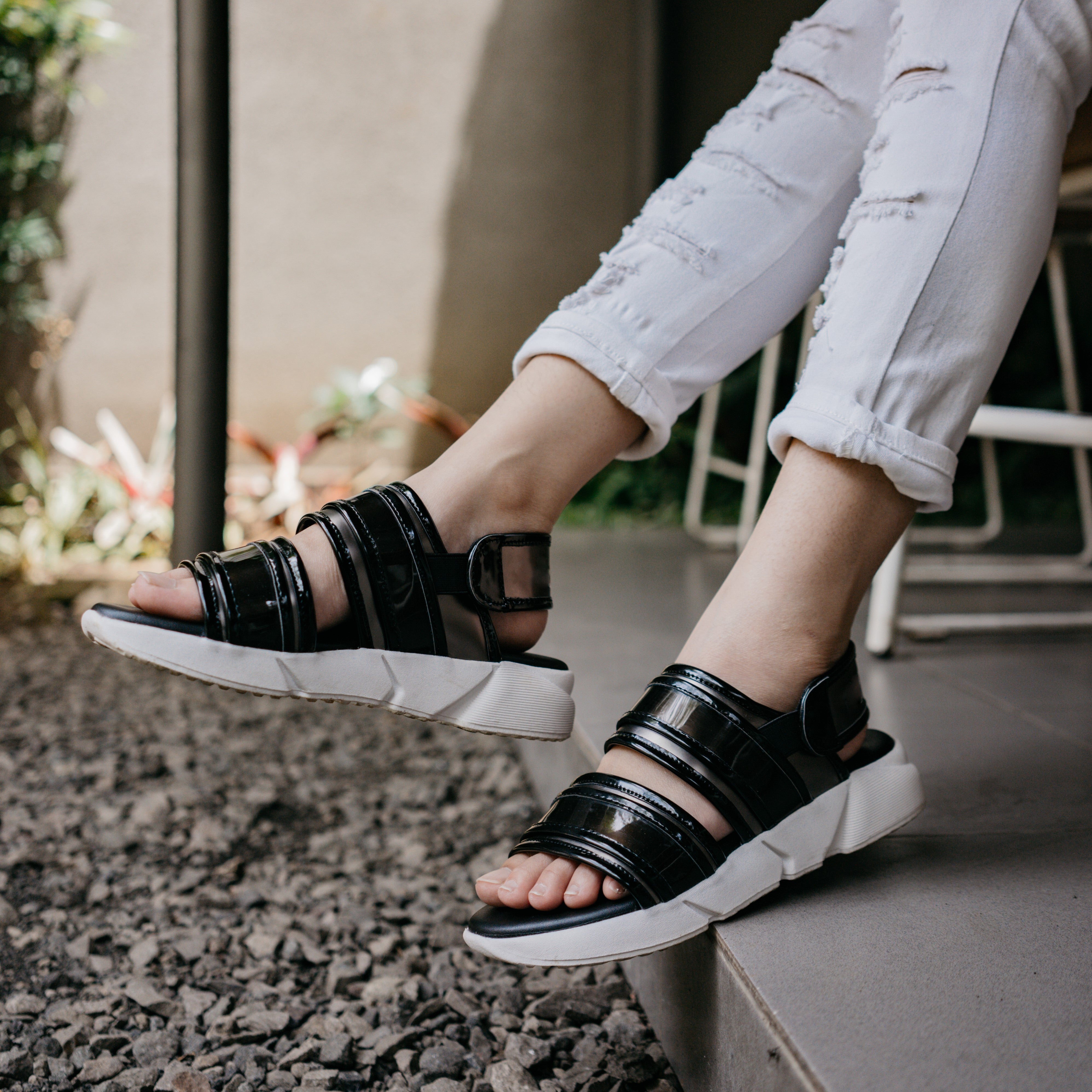 Sneakon 2in1 Fond Sandal BlackOnyx - Women