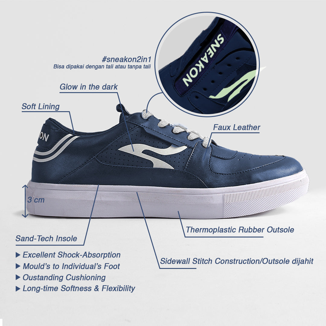 Sneakon 2in1 Luminous Glownavy - Women