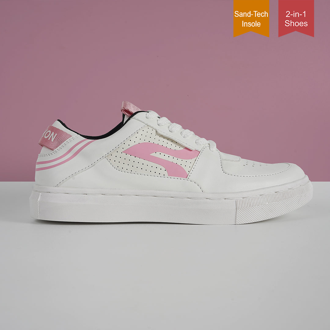 Sneakon 2in1 Luminous Whitepink - Women
