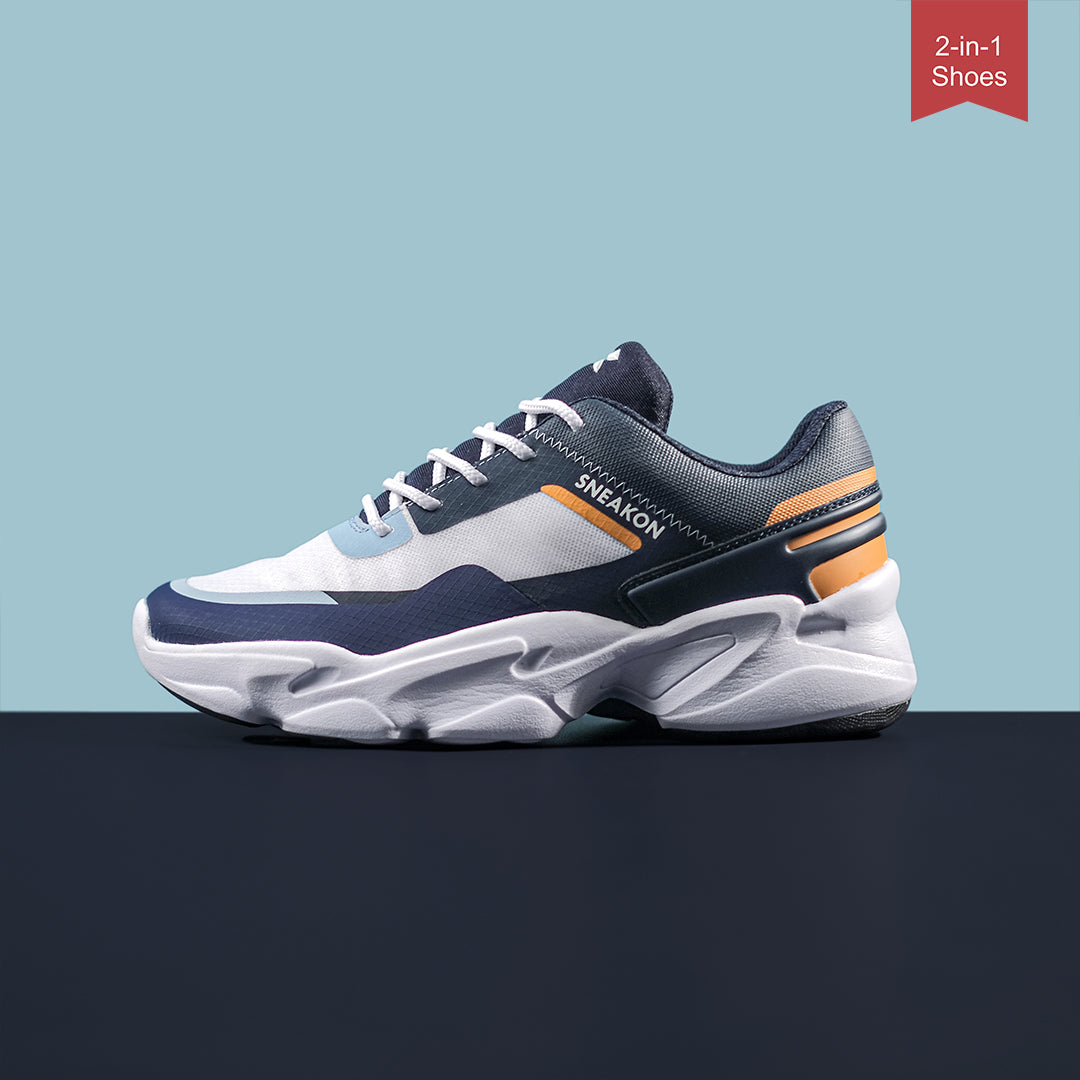 Sneakon 2in1 Prime BlueWhite- Unisex