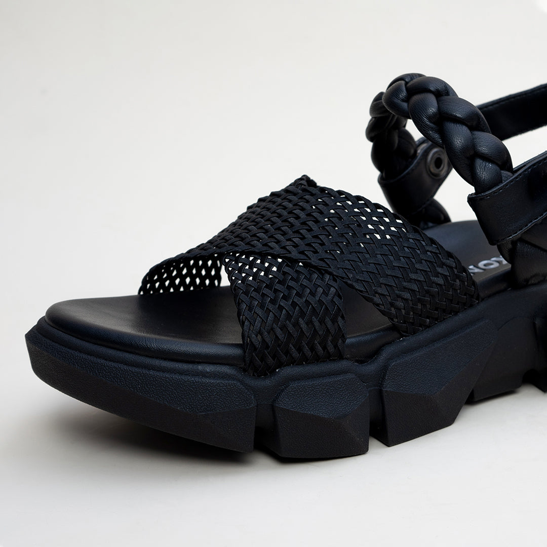 Sneakon 2in1 Vogue Sandal Black - Women