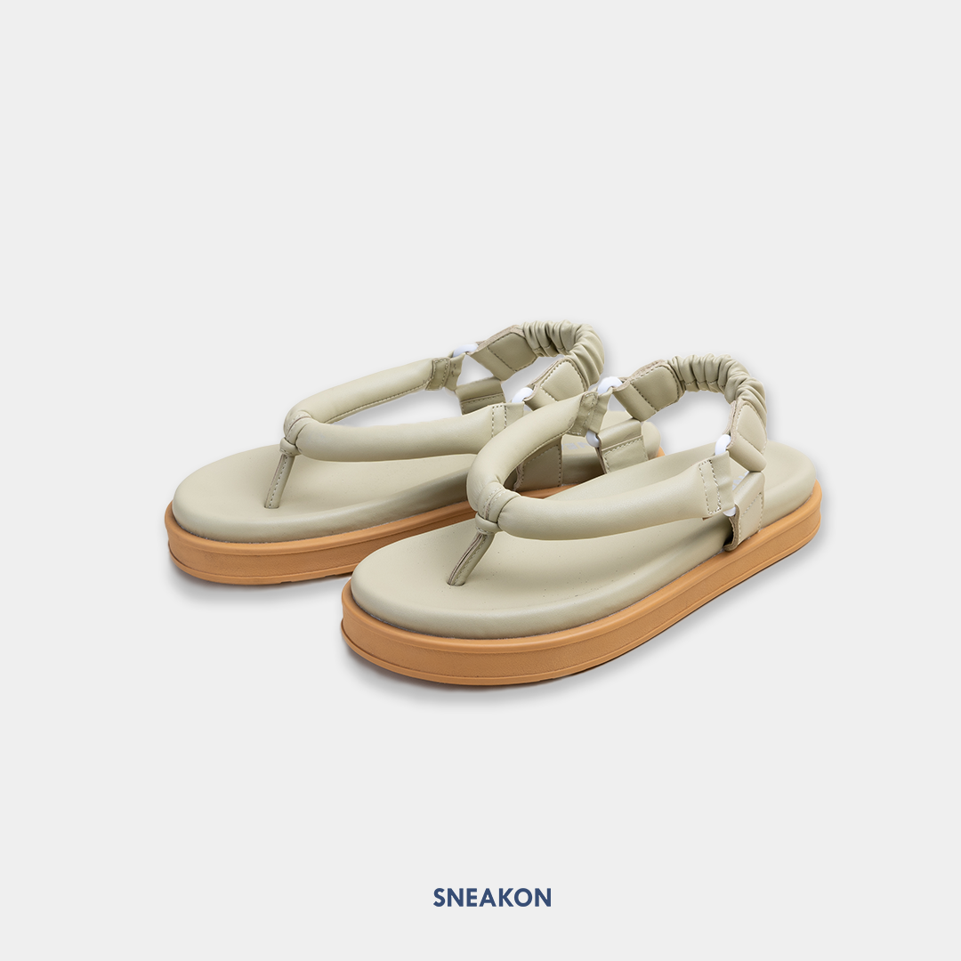 Sneakon Marshmallow Sandals Sage Gum - Women