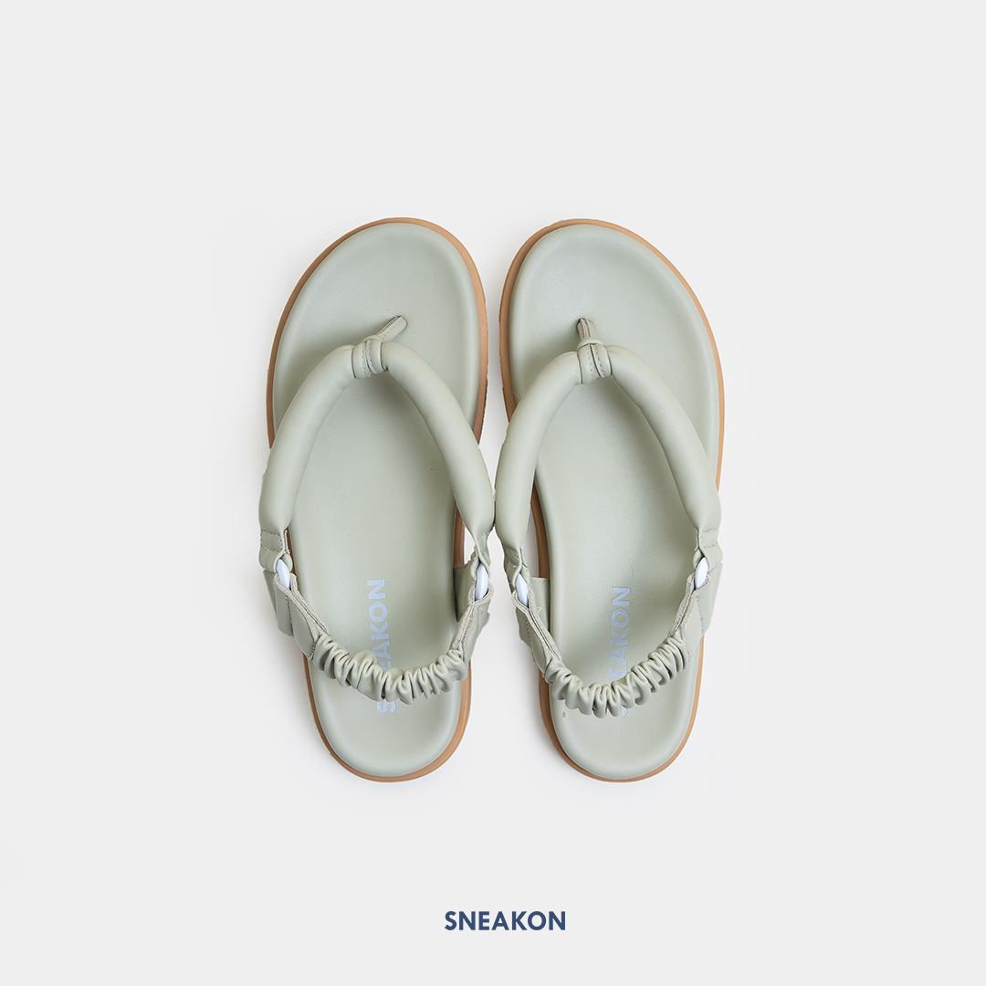 Sneakon Marshmallow Sandals Sage Gum - Women