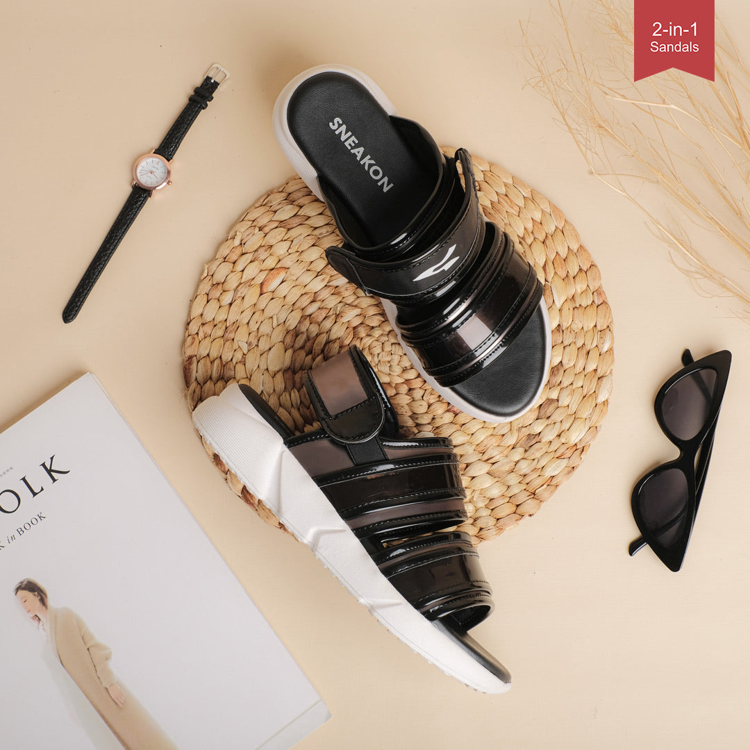 Sneakon 2in1 Fond Sandal BlackOnyx - Women