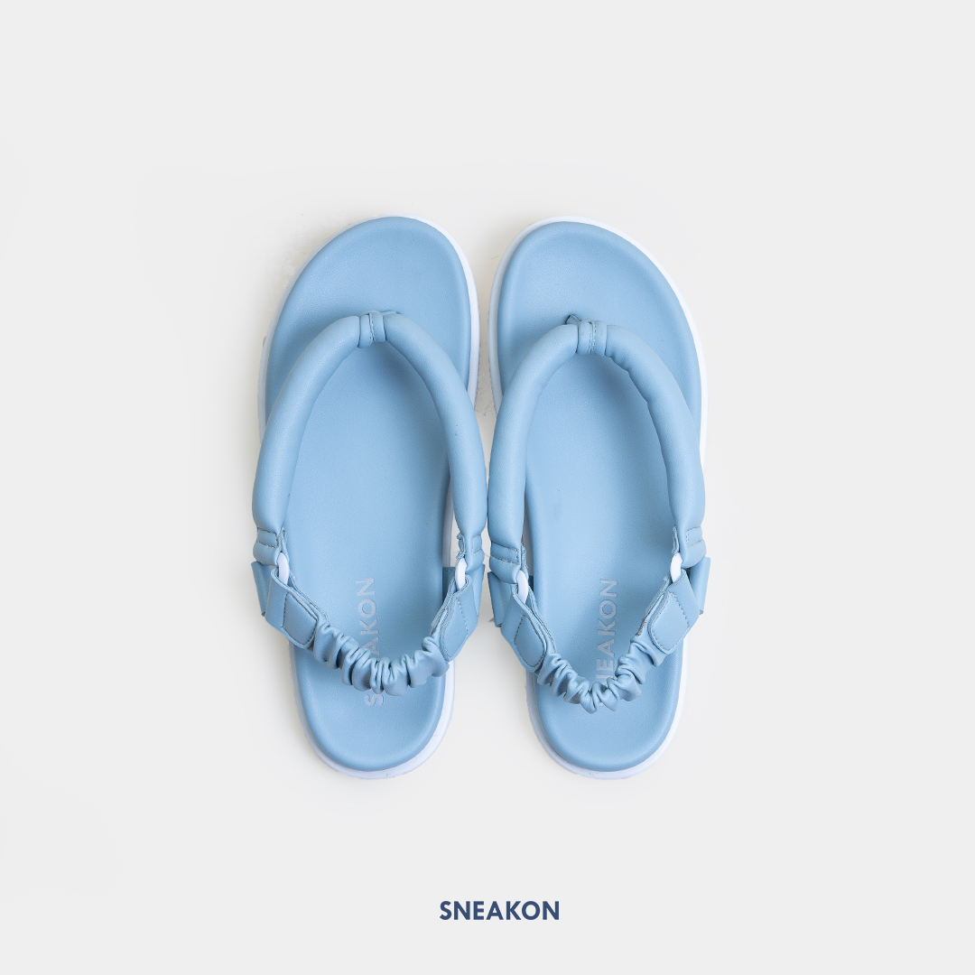 Sneakon Marshmallow Sandals Blue White - Women