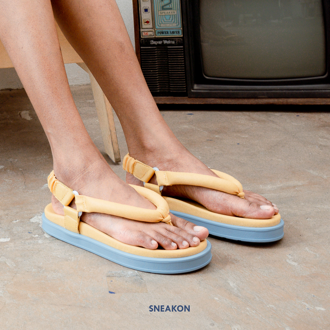 Sneakon Marshmallow Sandals Gum Blue - Women