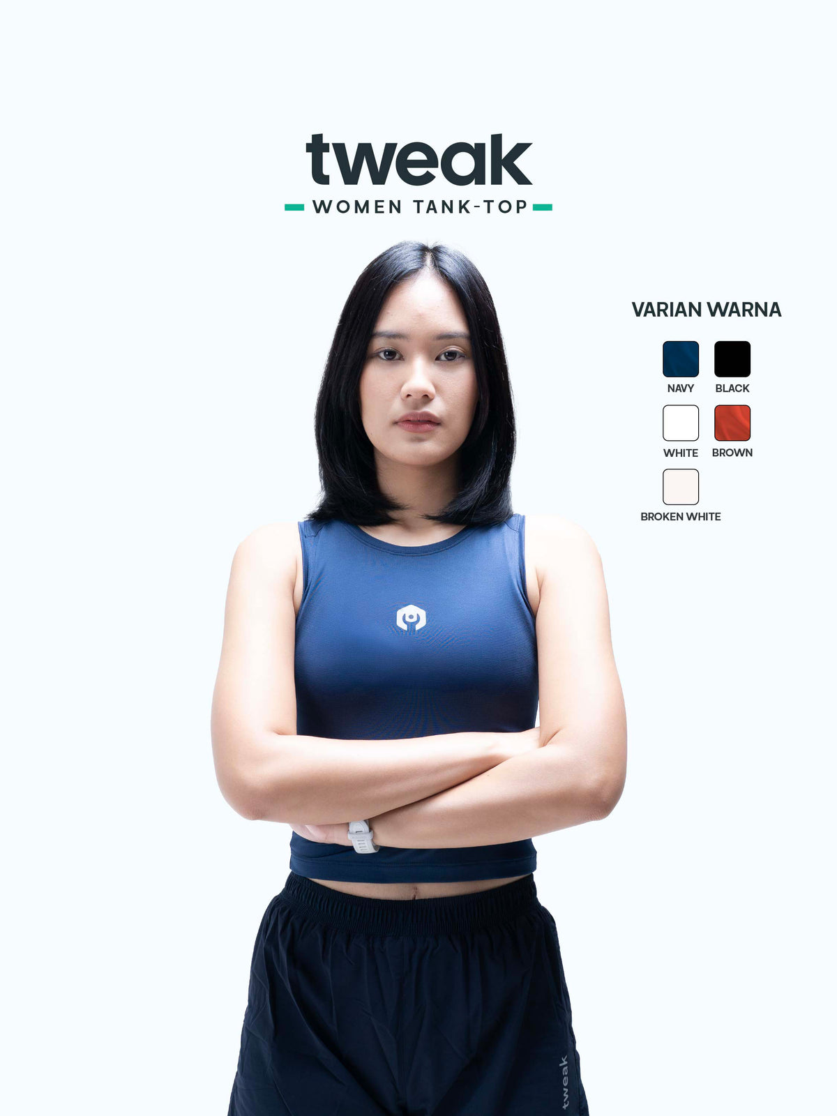 TWEAK Tanktop Navy - Women