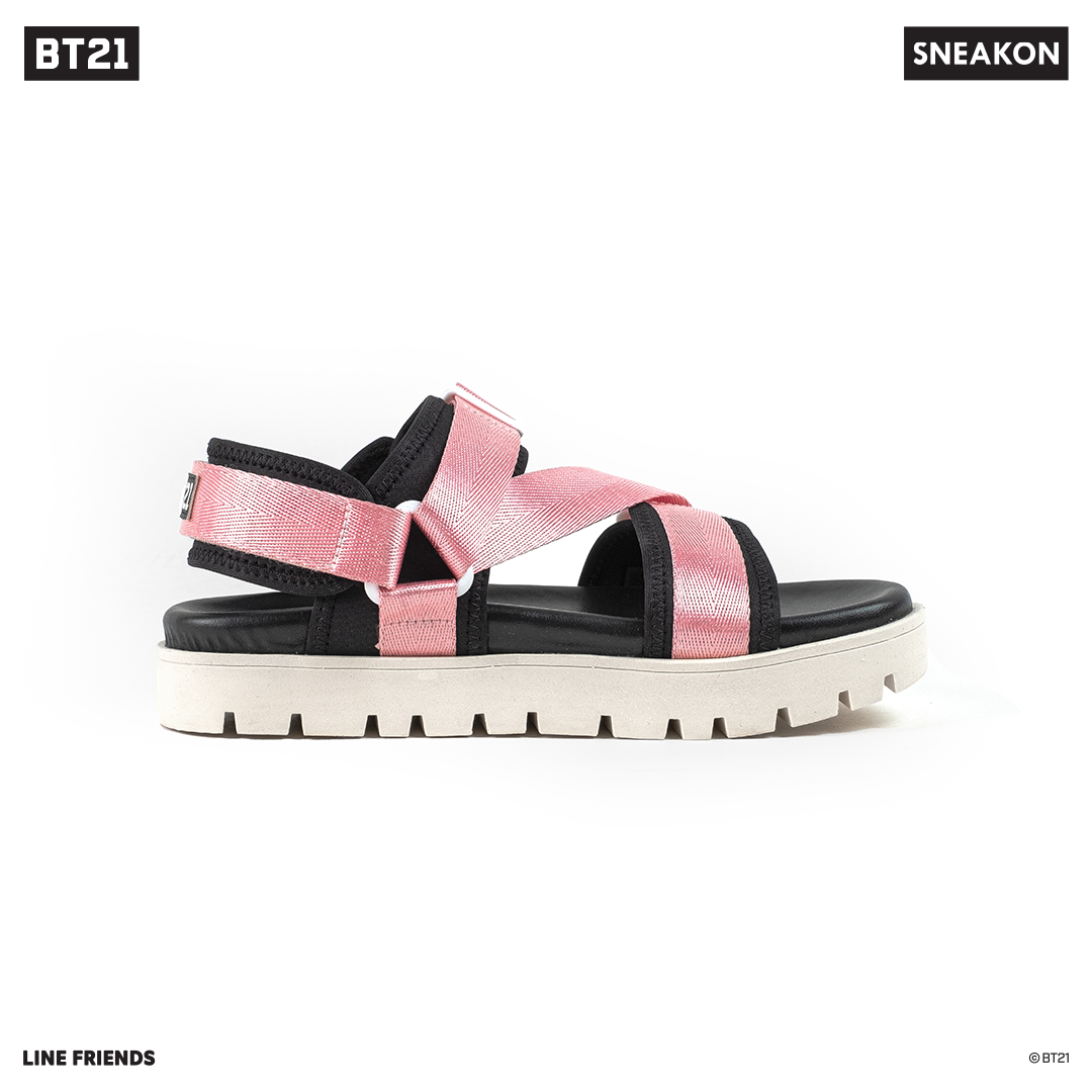 Sneakon BT21 Doodle Sandals - COOKY