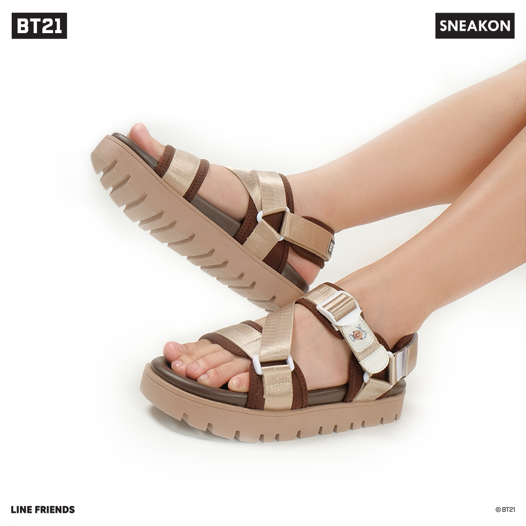 Sneakon BT21 Doodle Sandals - SHOOKY