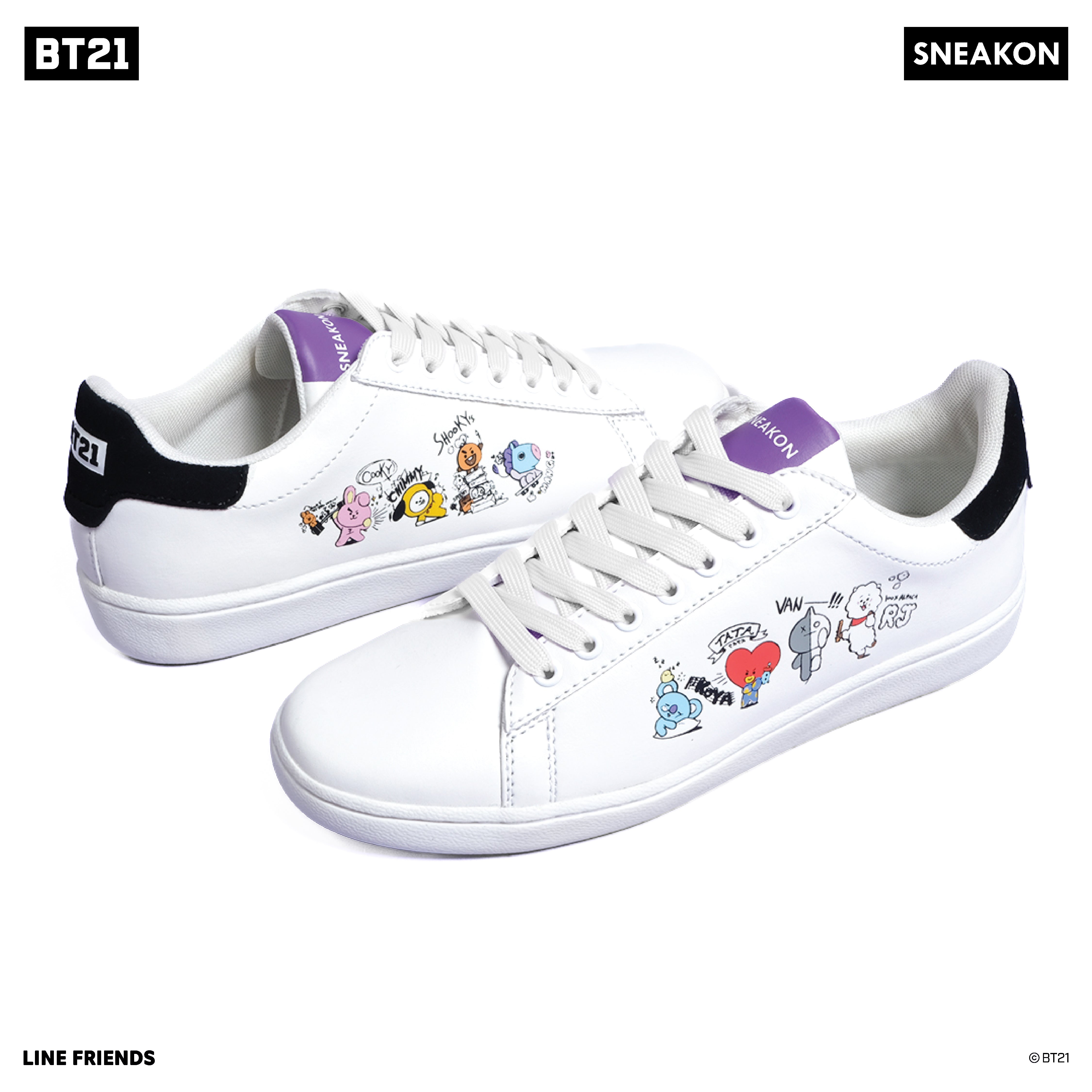 Sneakon BT21 Doodle Sneakers