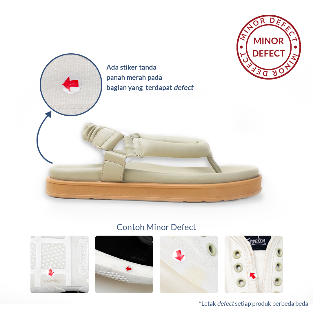 [Minor Defect] Sneakon Marshmallow Sandal Sage - Women
