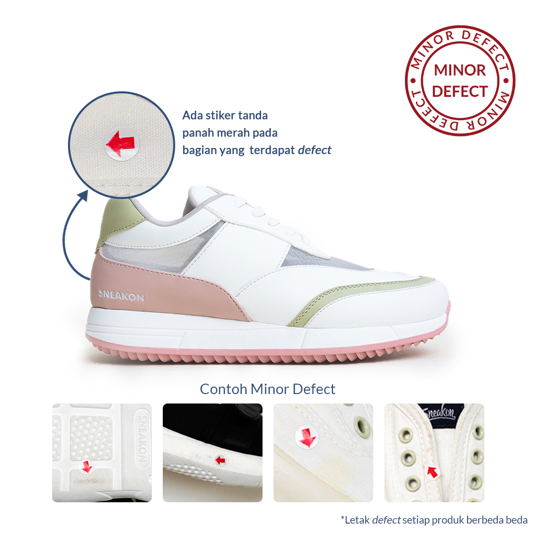 [Minor Defect] Sneakon 2in1 Marvy WhiteCandy - Women