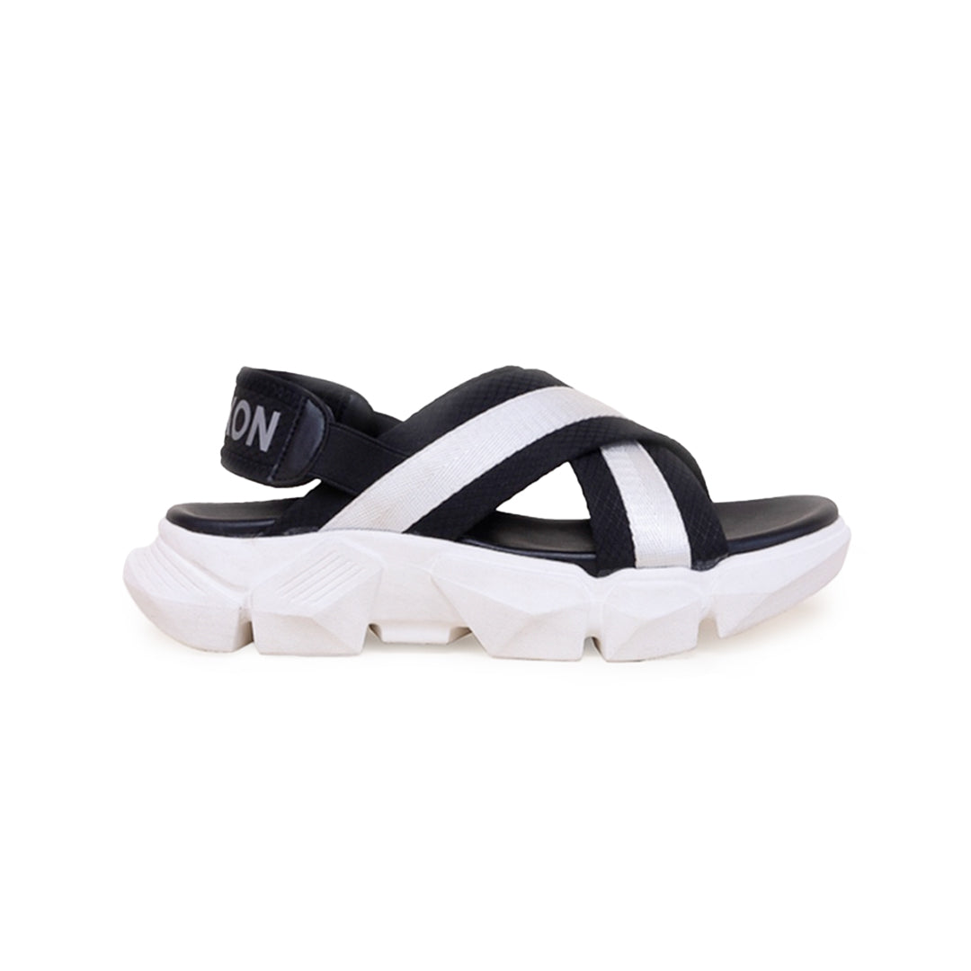 LF - Sneakon Ritz Sandal BlackWhite Women