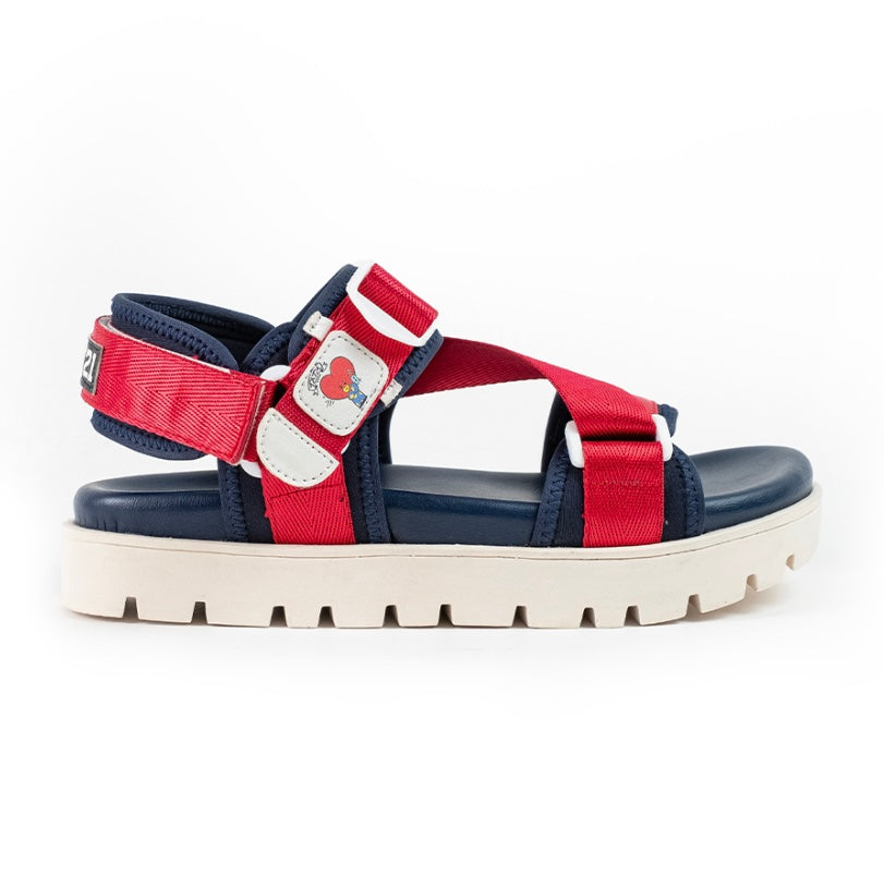 LF - Sneakon Sandal Red Doodel