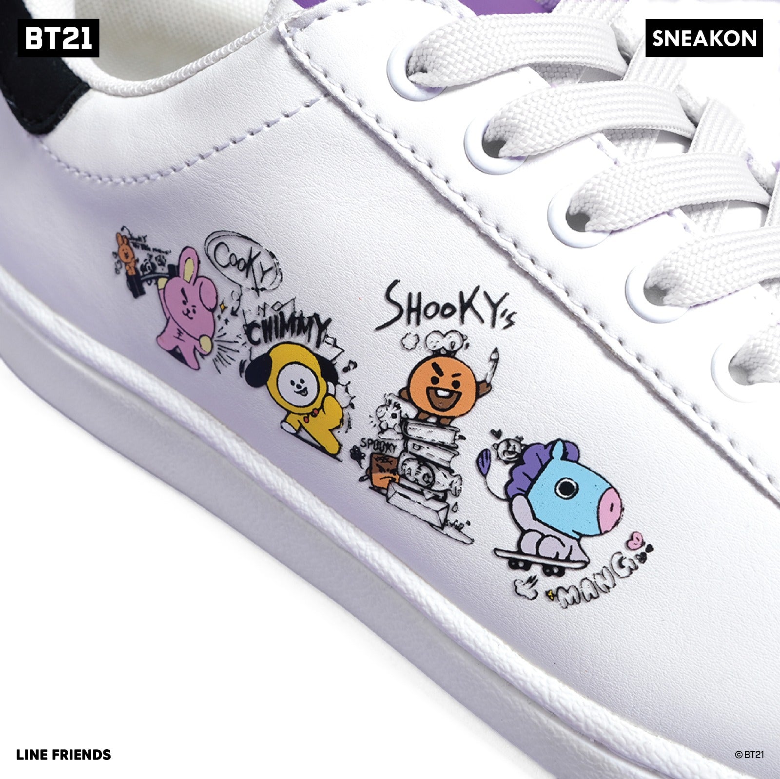 Sneakon BT21 Doodle Sneakers