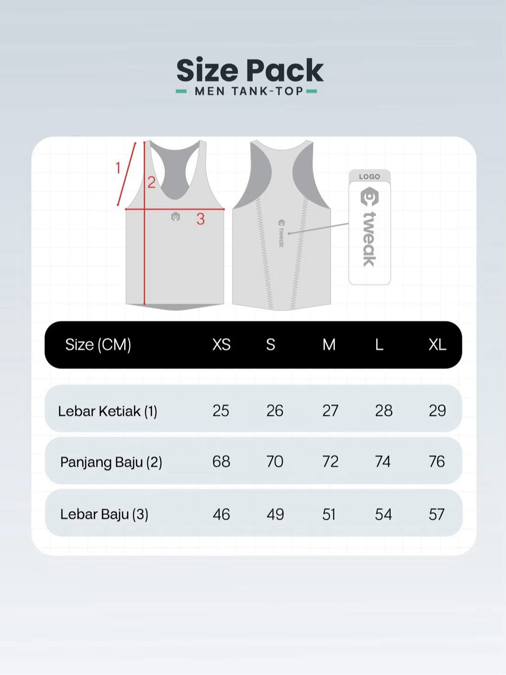 TWEAK Tanktop White - Men