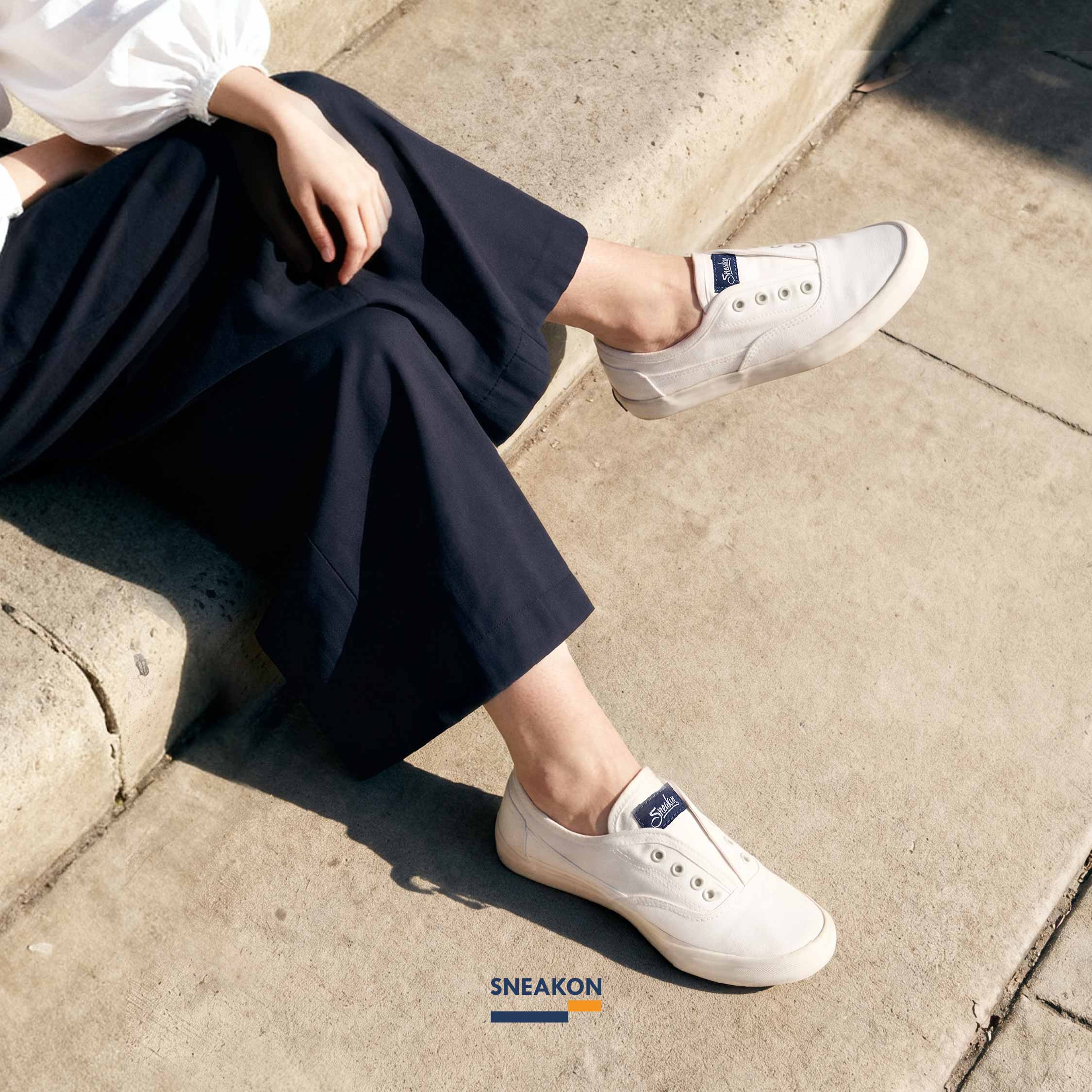 Sneakon 2in1 Classic Dusty White - Women