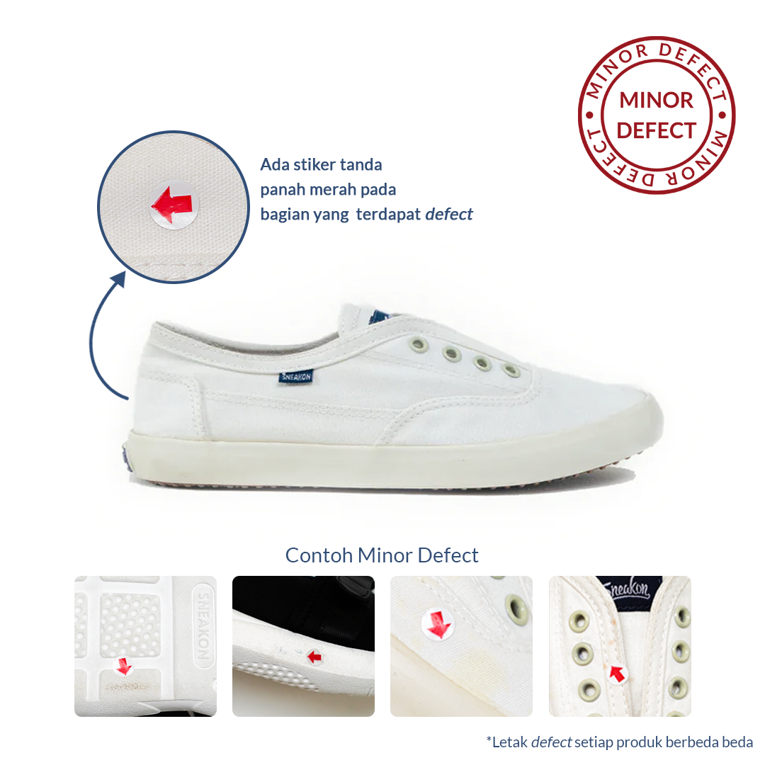 [Minor Defect] Sneakon 2in1 Classic Dusty White - Men