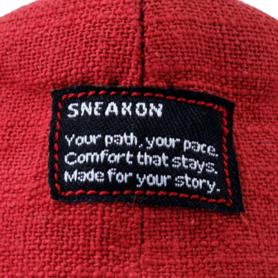 Sneakon Cotton Series - Bata Red