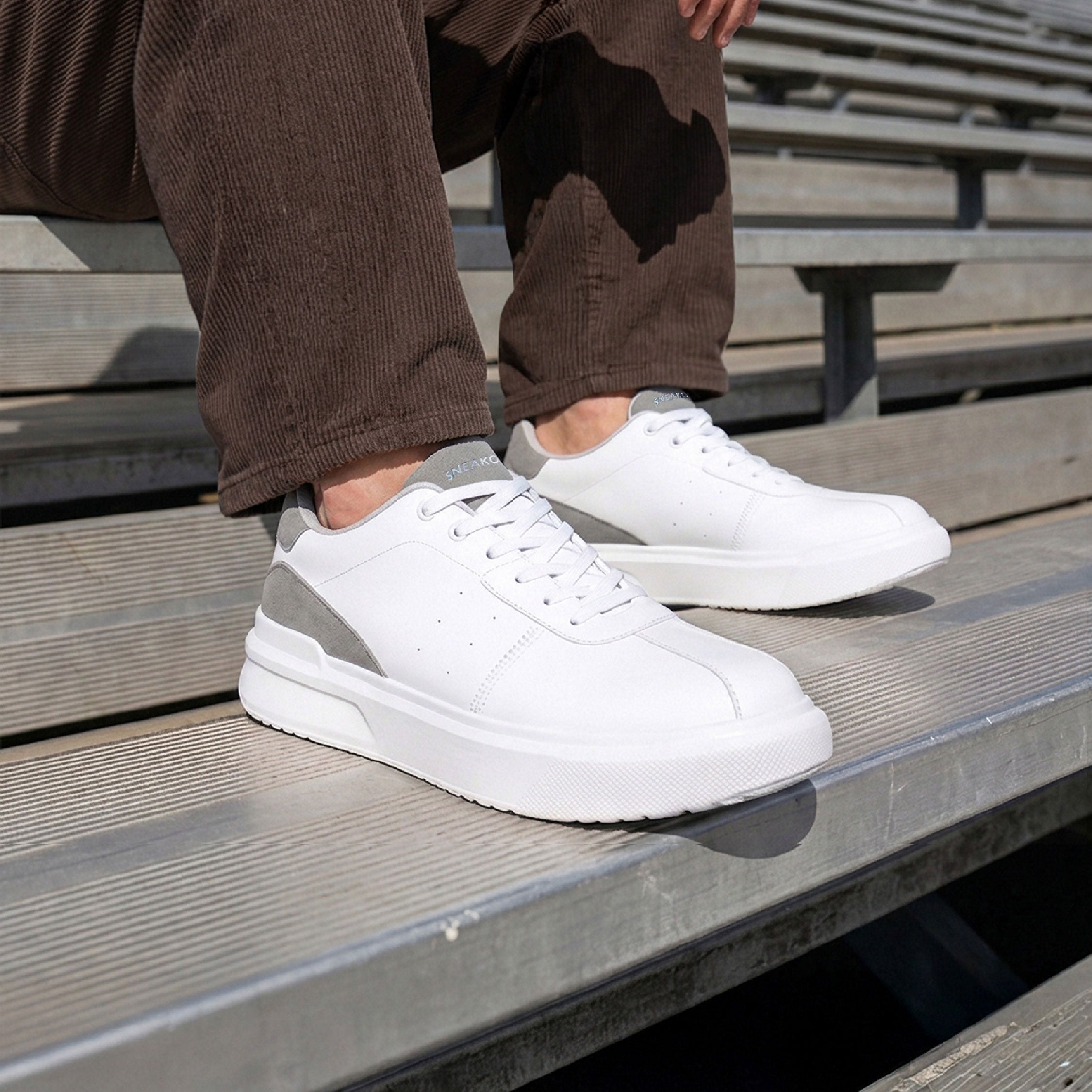 Sneakon 2in1 Ultra WhiteGrey - Men