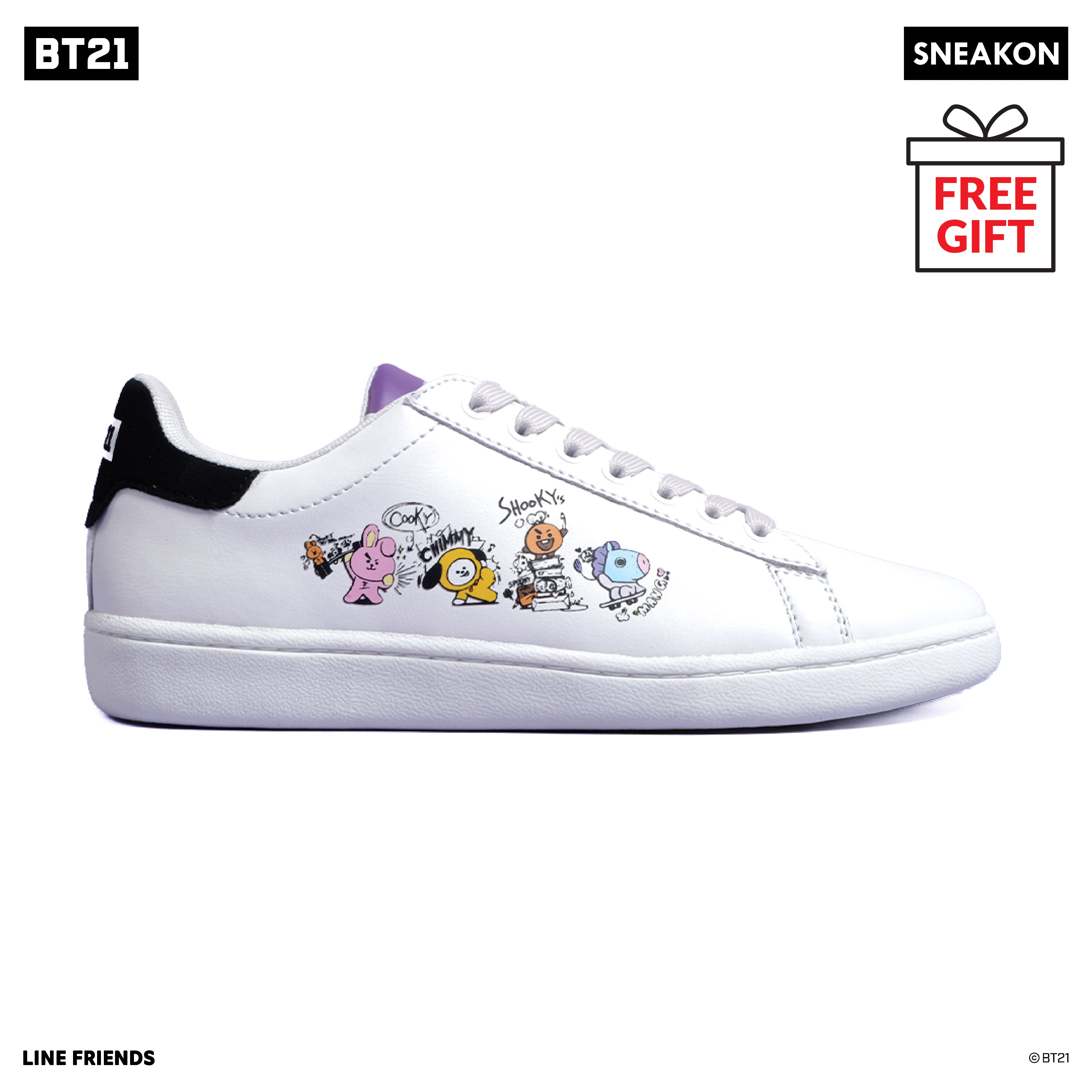 Sneakon BT21 Doodle Sneakers