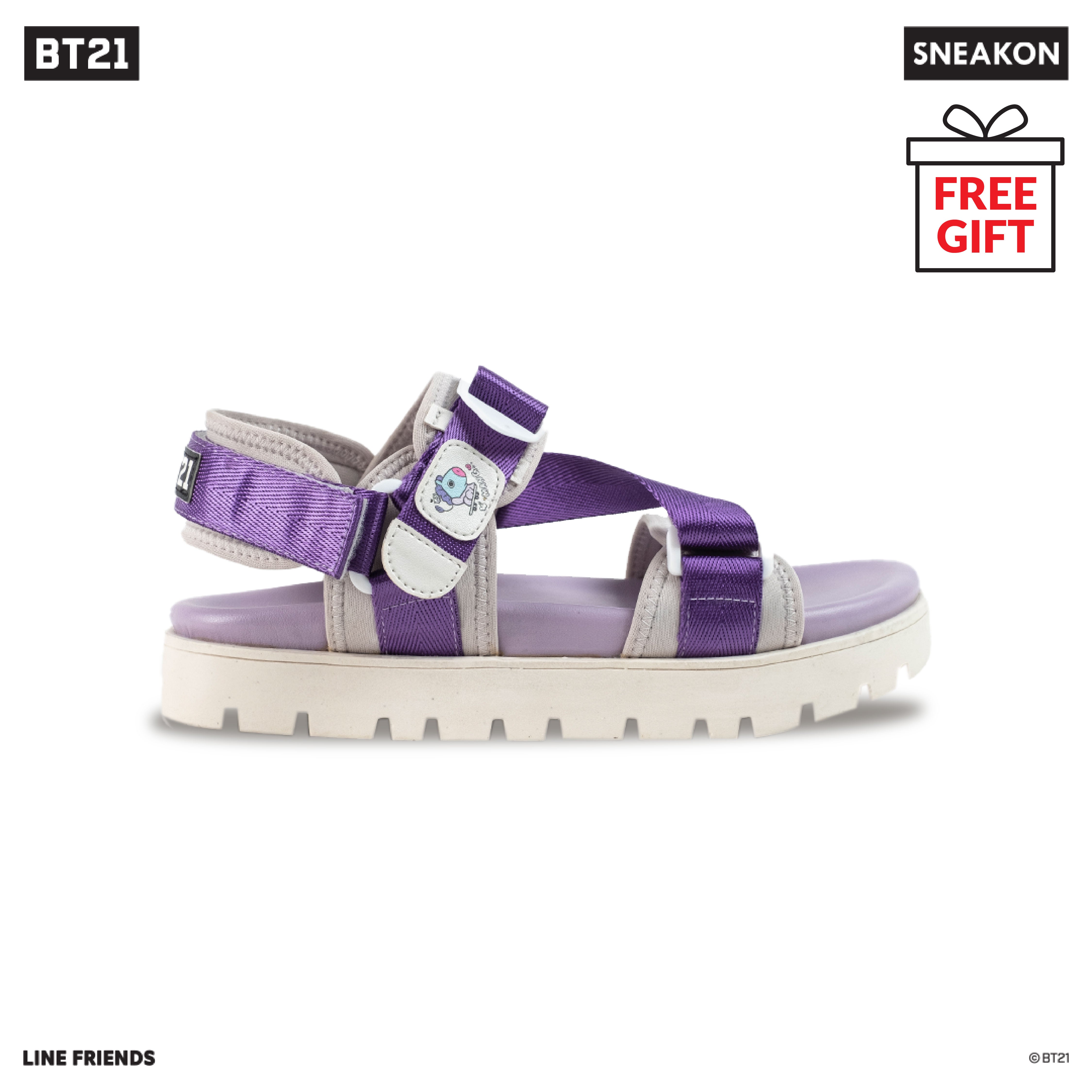 Sneakon BT21 Doodle Sandals - MANG