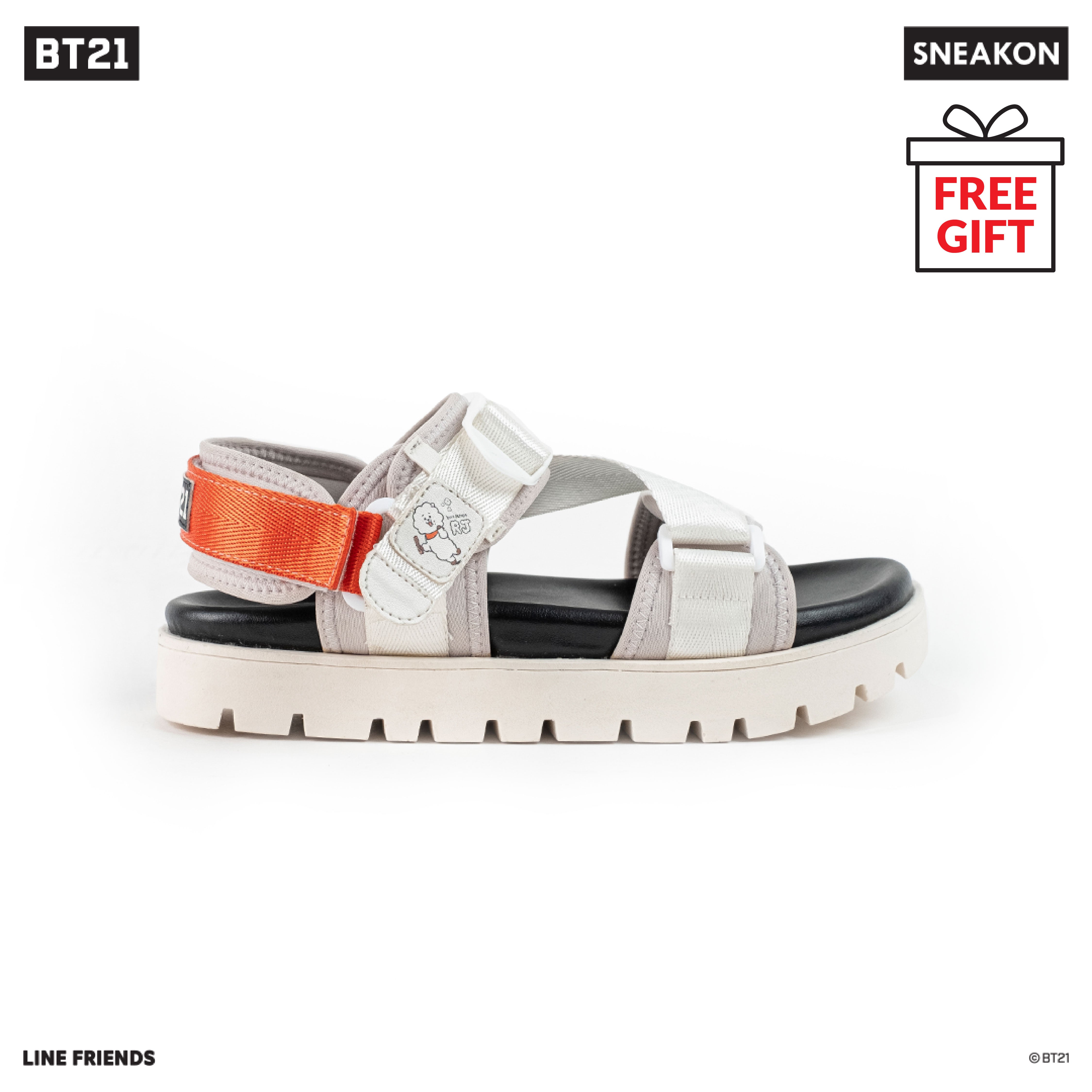 Sneakon BT21 Doodle Sandals - RJ