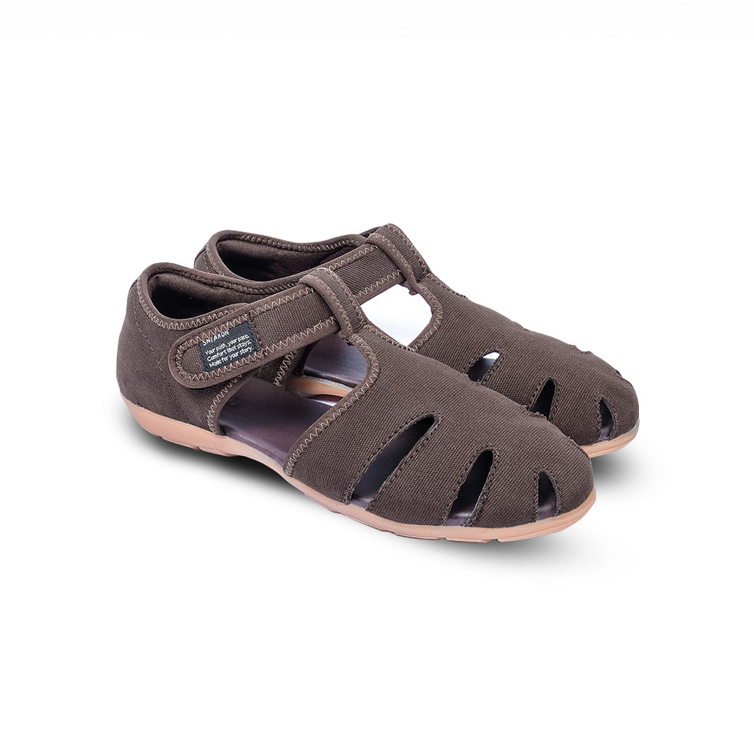 Sneakon Laras Coklat - Women