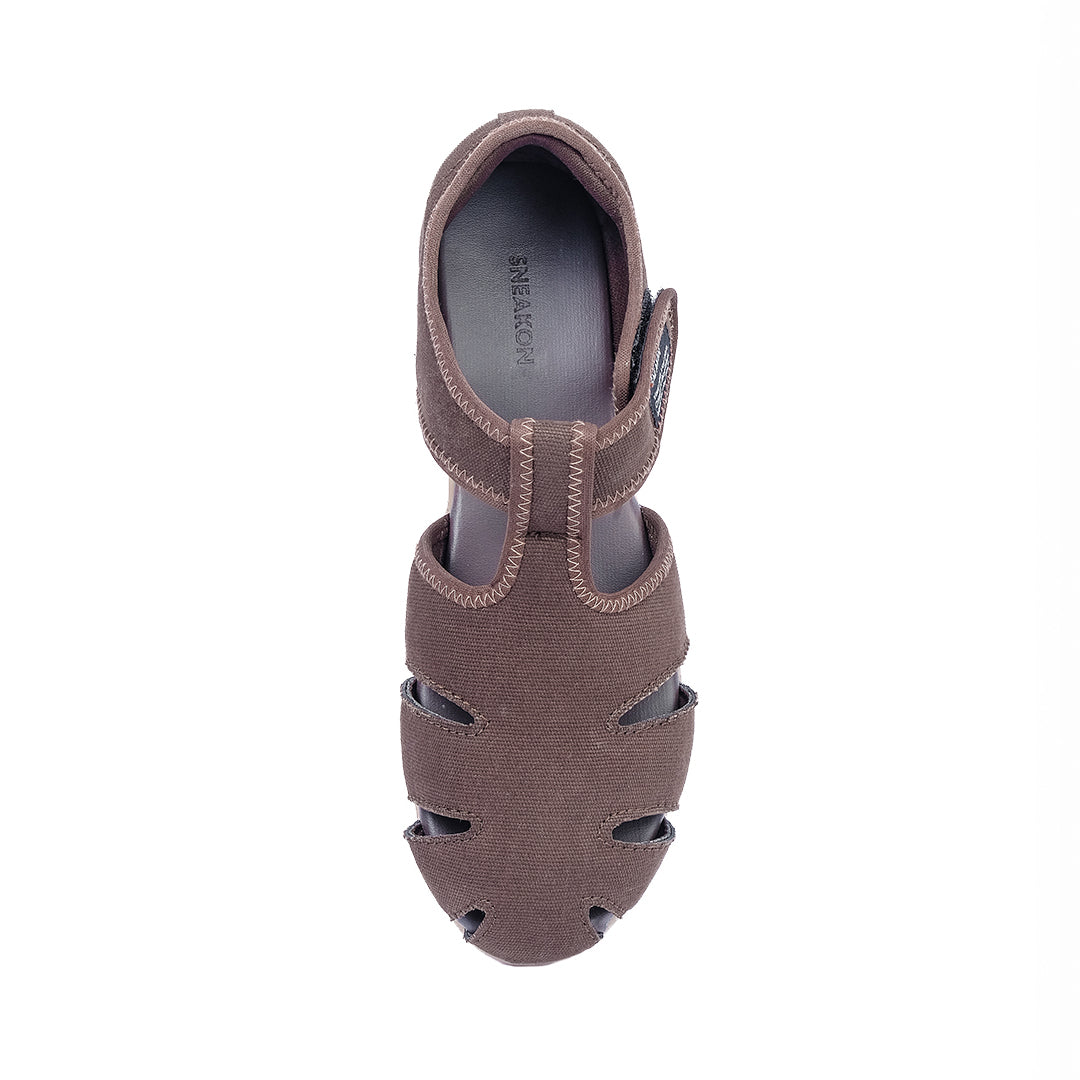 Sneakon Laras Coklat - Women