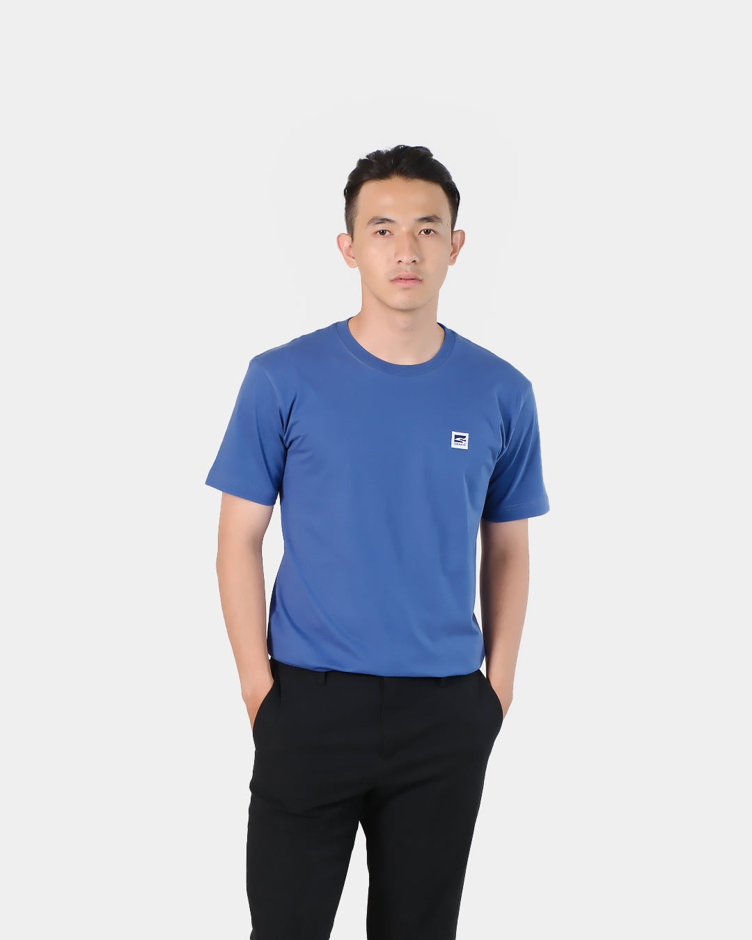 Sneakon Unisex Basic Tshirt Dutch Blue