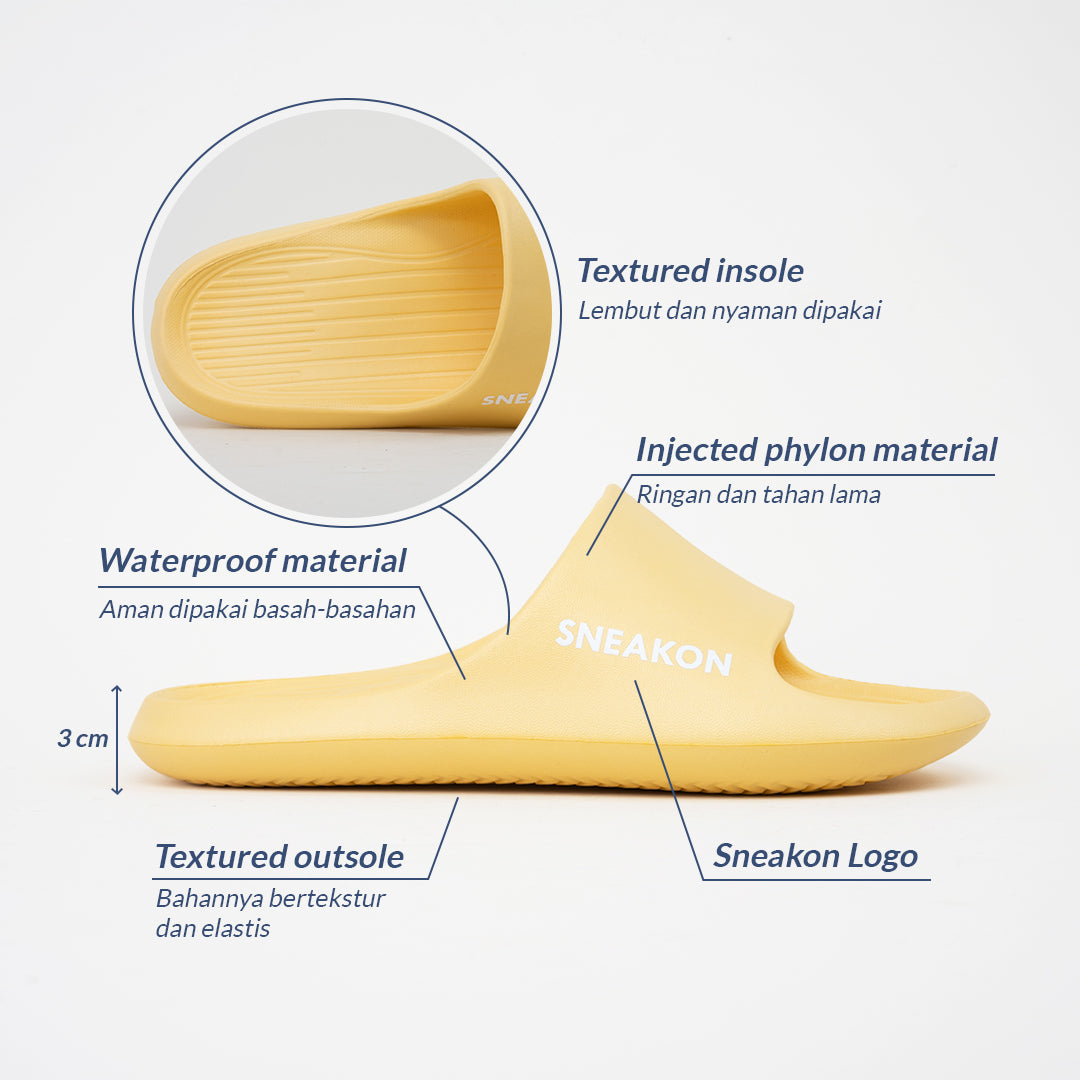 LF - Sneakon Chill Sandal Yellow - Unisex