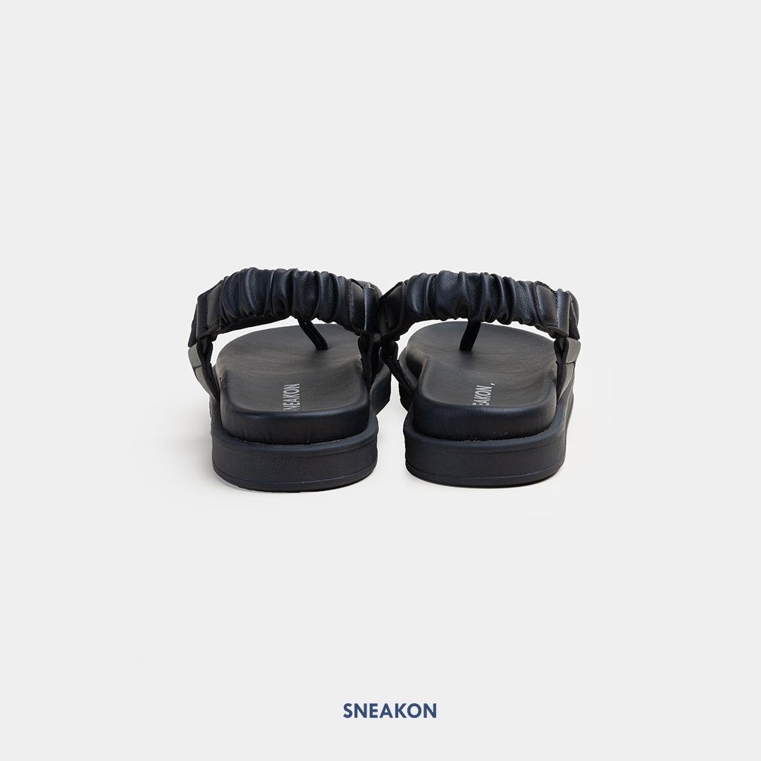 Sneakon Marshmallow Sandals Black - Women