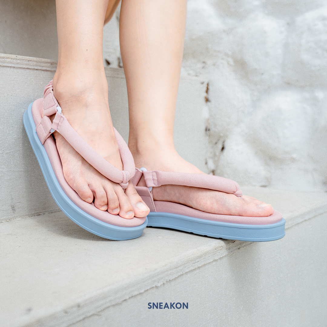 Sneakon Marshmallow Sandals Pink Blue - Women